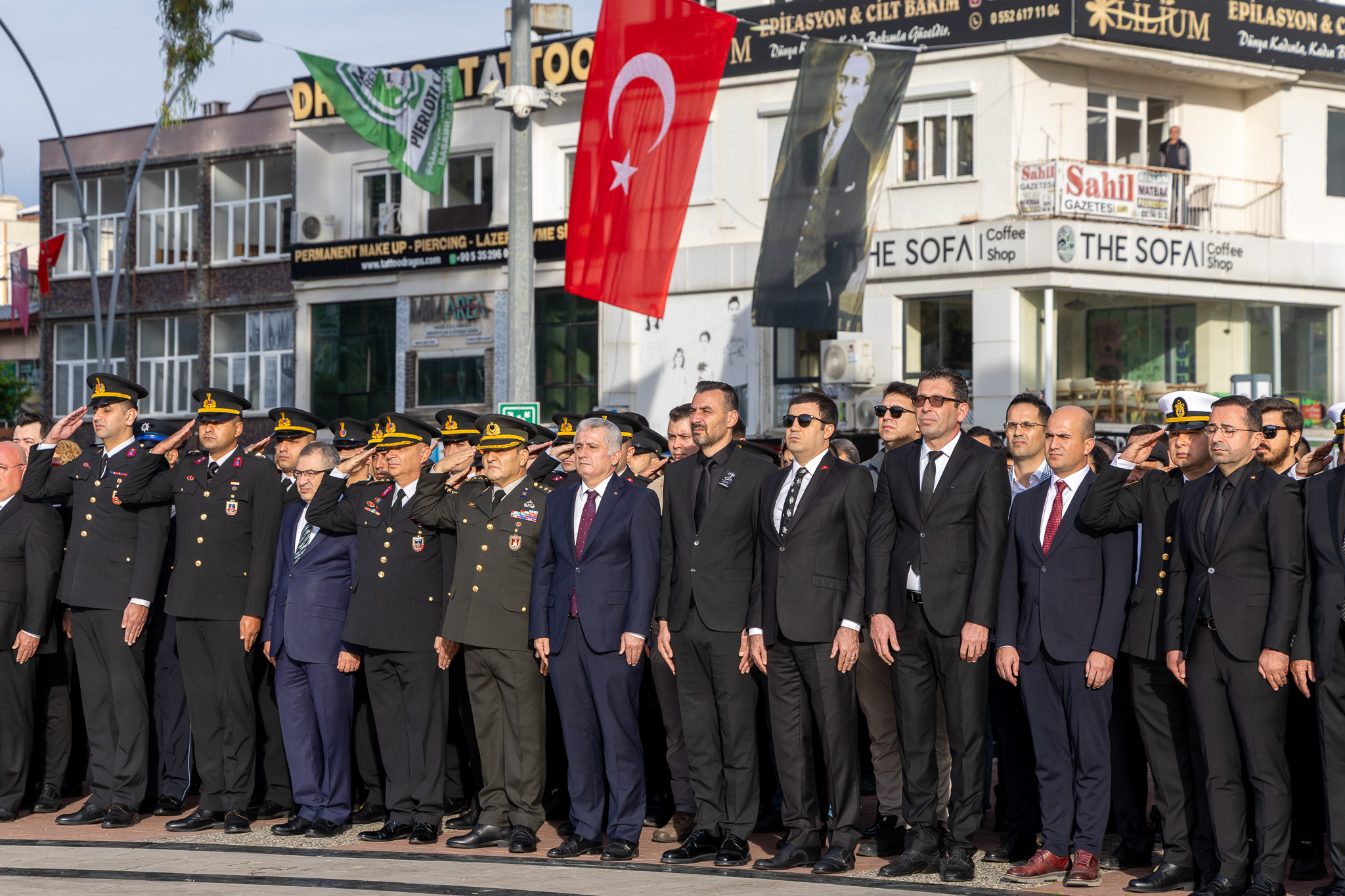 Manavgat’ta 10 Kasım Atatürk’ü Anma Programı Düzenlendi (4)