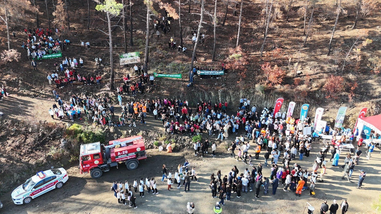 Öğrencilere Yangın Ve Çevre Bilinci Konusunda Yerinde Bilgi Verildi (1)