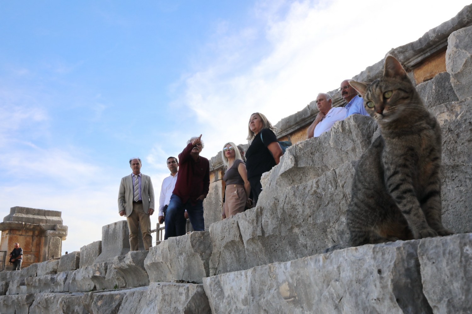 Rektör Özkan, Myra Antik Kenti’ni Ziyaret Etti (5)