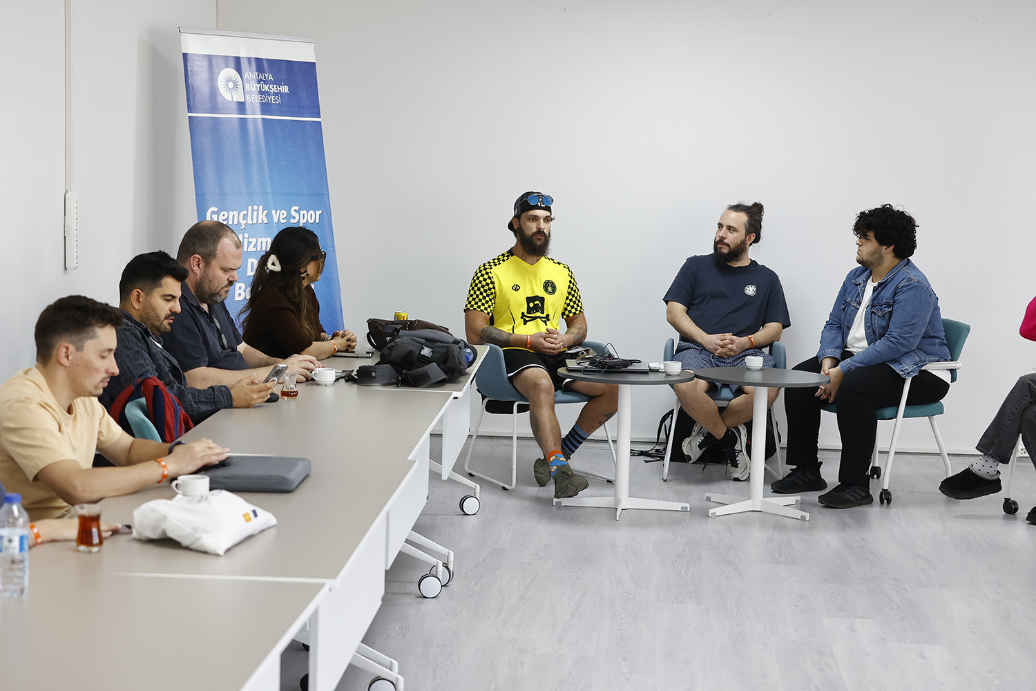 Uluslararası Proje Katılımcıları Hub Antalya Girişimcilik Merkezi’ni Ziyaret Etti (9)