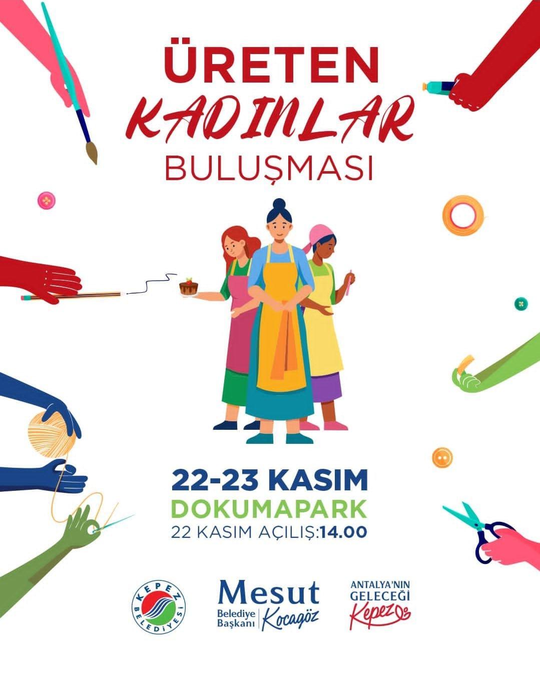 Ureten Kadinlar Bulusmasi Dokumaparkta 2