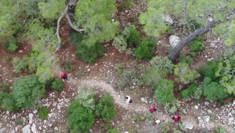 Yürüyüş Sırasında Kaybolan 2 Genç Bulundu (3)