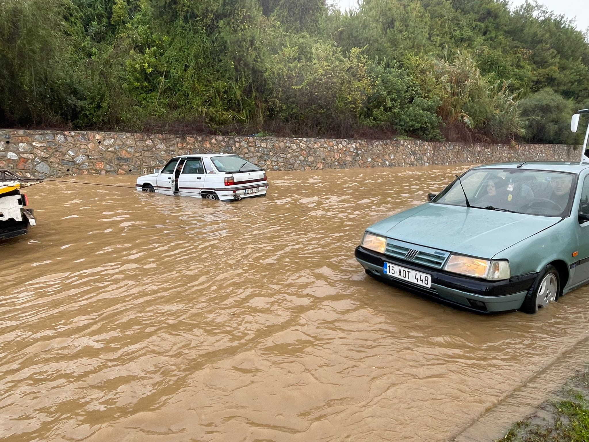 Alanya Antalya Karayolları Kapandı (3)