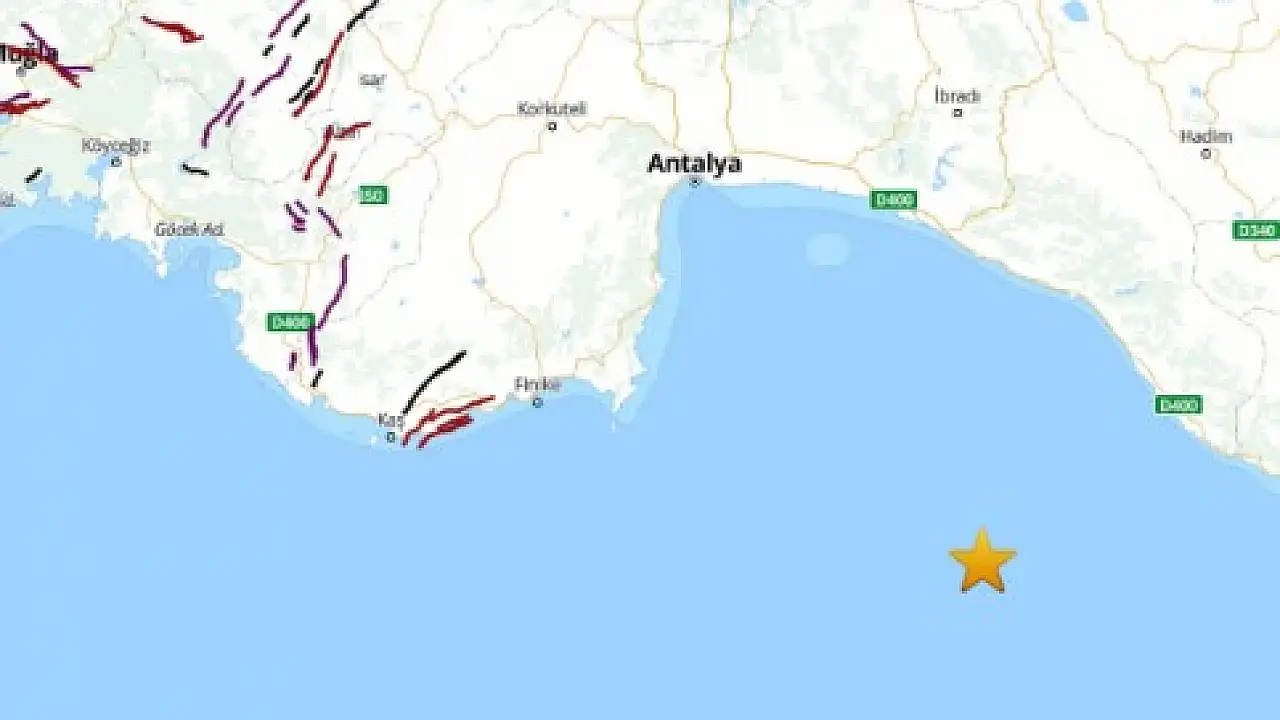 Antalya Da Hangi Ilçelerde Deprem Oldu (2)