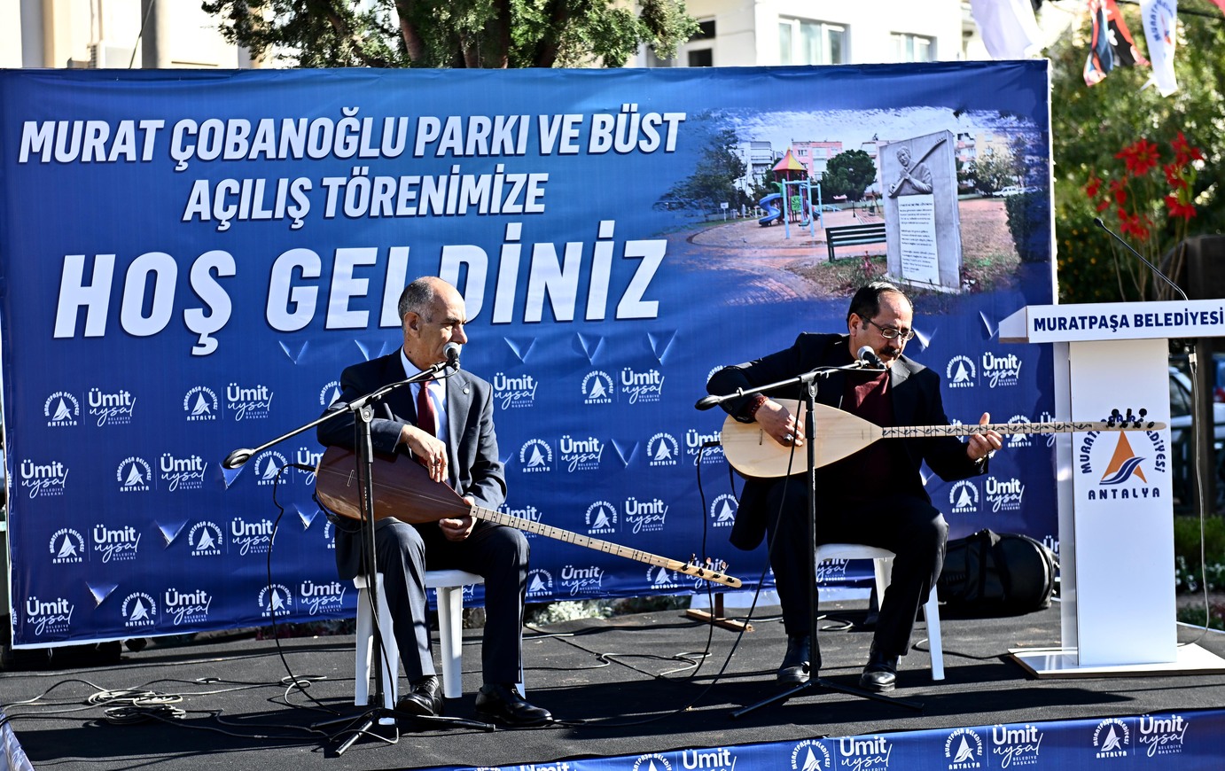 Antalya’da Aşık Murat Çobanoğlu Parkı Halkın Hizmetine Açıldı (1)