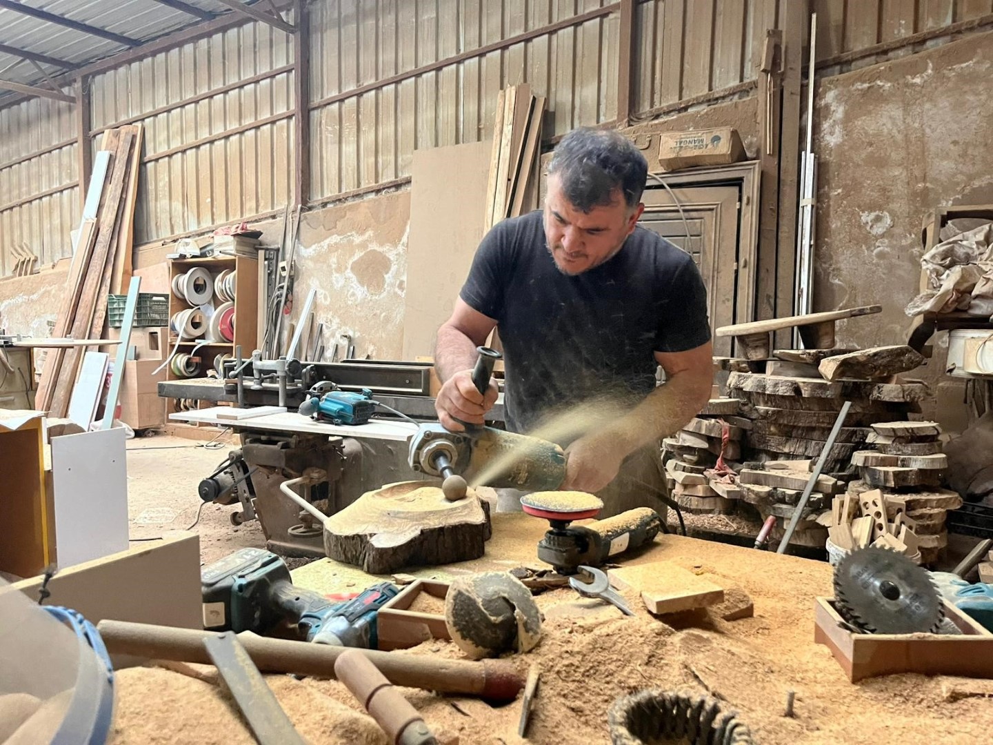 Antalya’da Çürümüş Ağaçlar Esere Dönüştü (2)