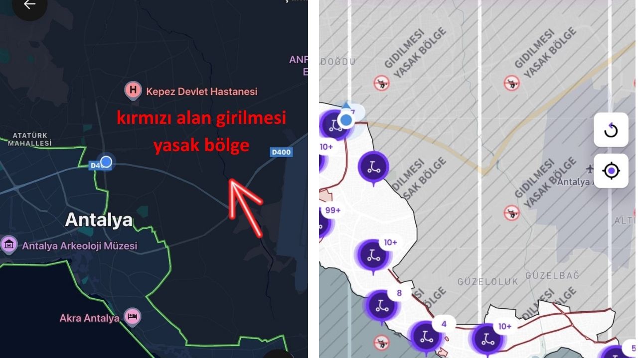 Antalya’da Scooterlara ‘Kepez’ Yasağı (2)