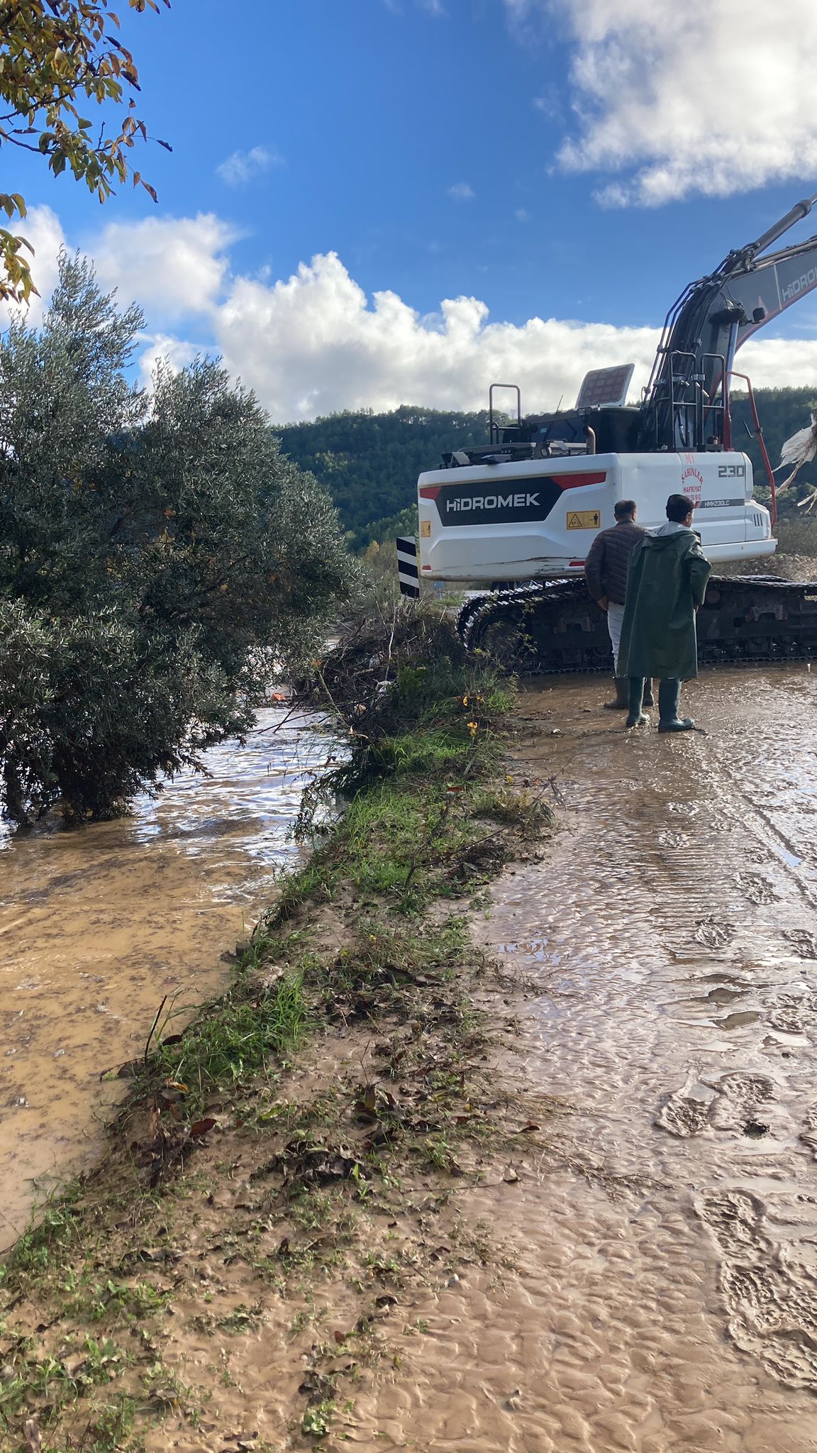 Antalya’da Yollar Kapandı (4)