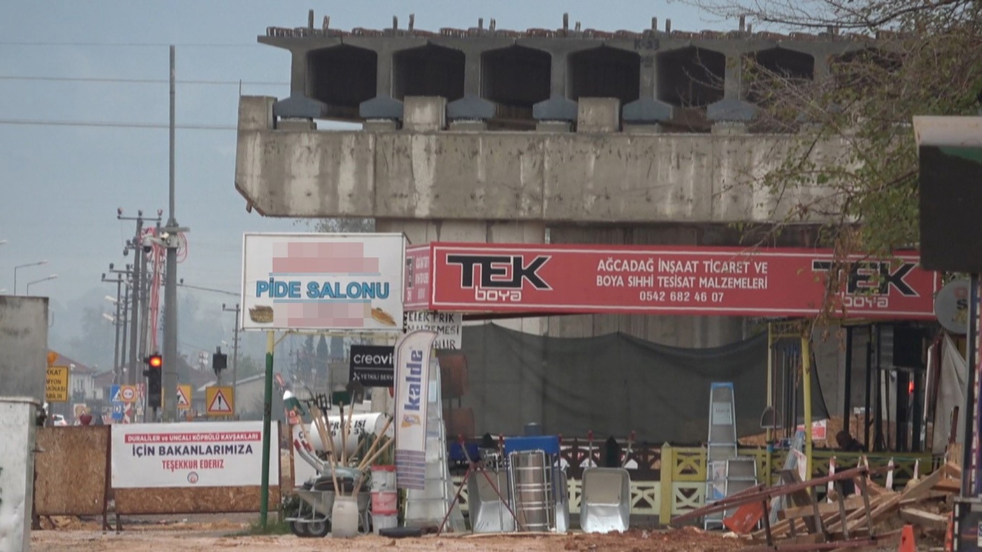 Antalya’nın Yıllardır Beklediği Yol Pideciye Takıldı (4)