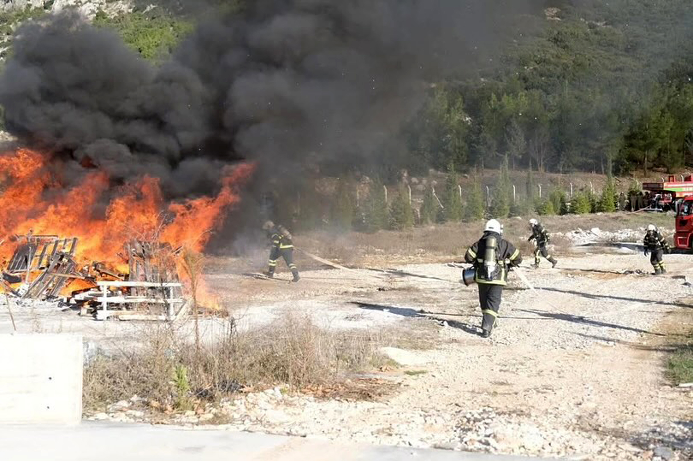 Bucak Osb’de Acil Durum Tatbikatı (4)