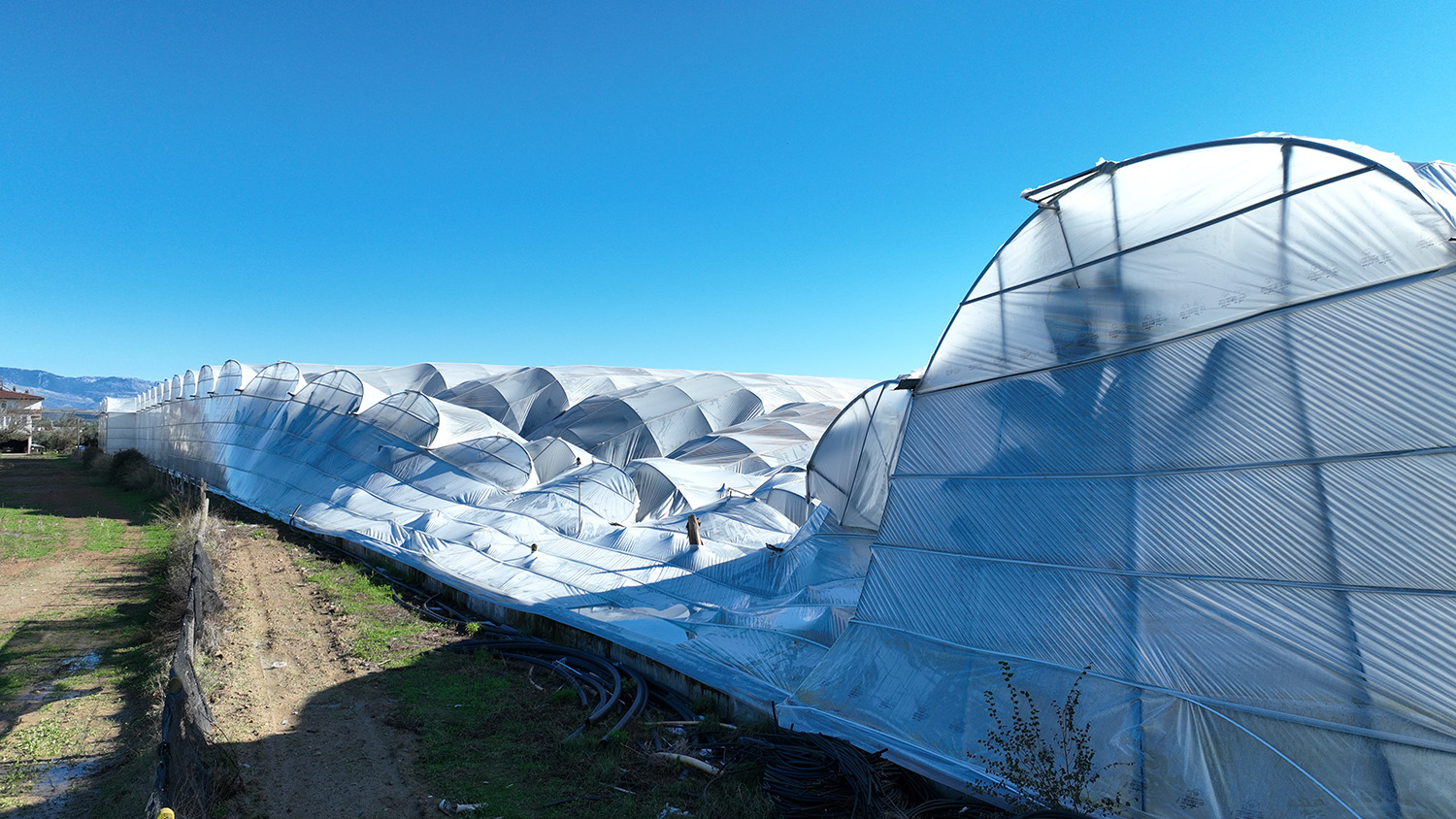 Büyükşehir Belediyesi Seraları Zarar Gören Çiftçinin Yanında (20)