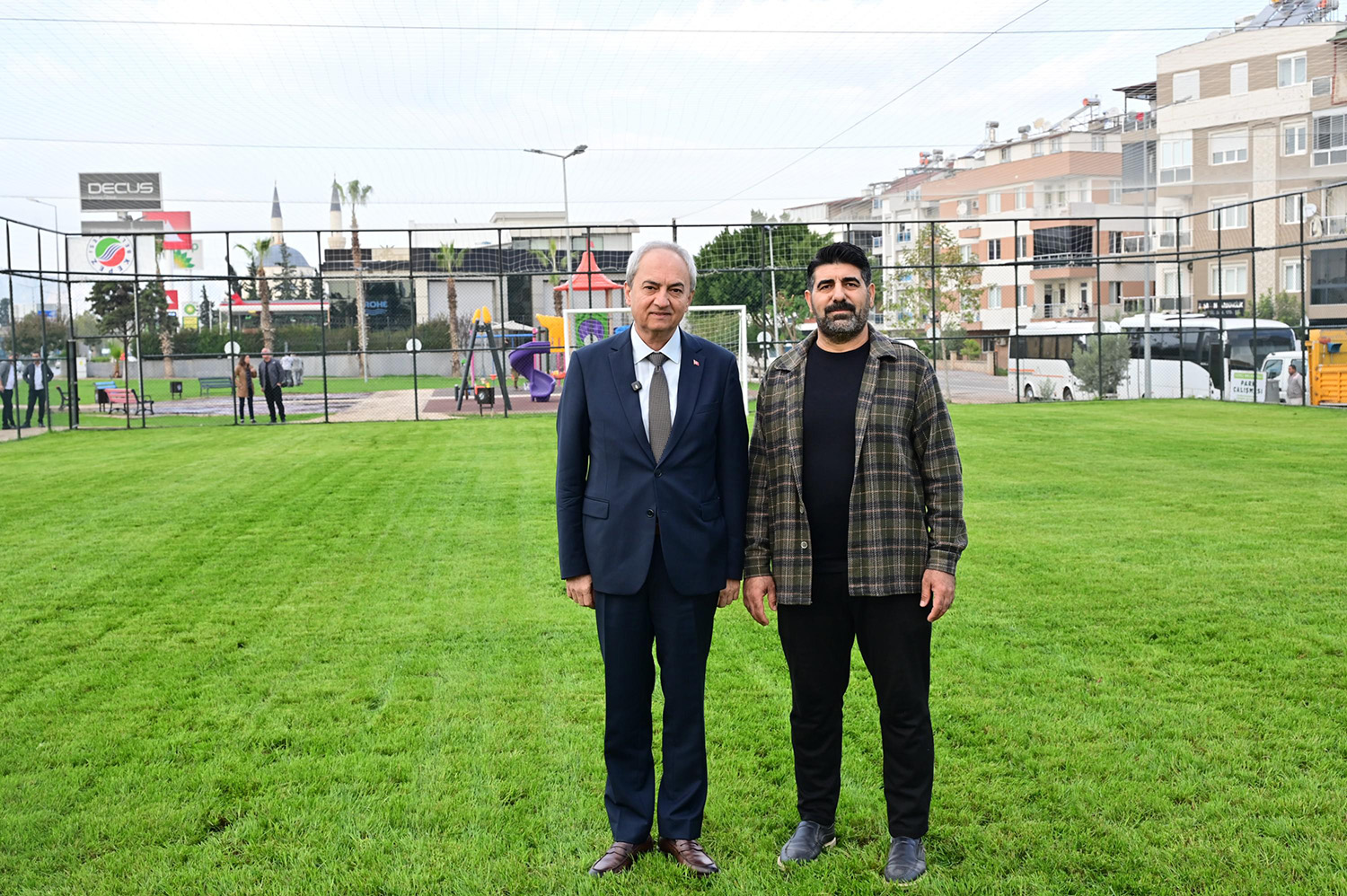 Cocuklar Istedi, Baskan Kocagoz Cim Saha Yapti 4