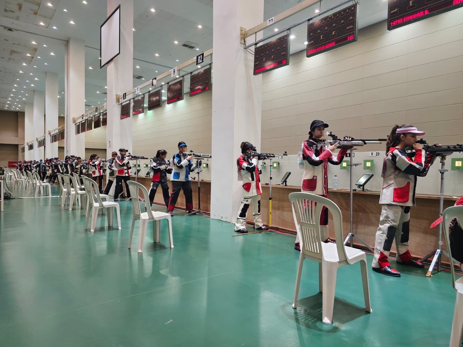 Havalı Silahlar Avrupa Şampiyonası Milli Takım Seçme Yarışmaları Mersin'de Sürüyor (2)