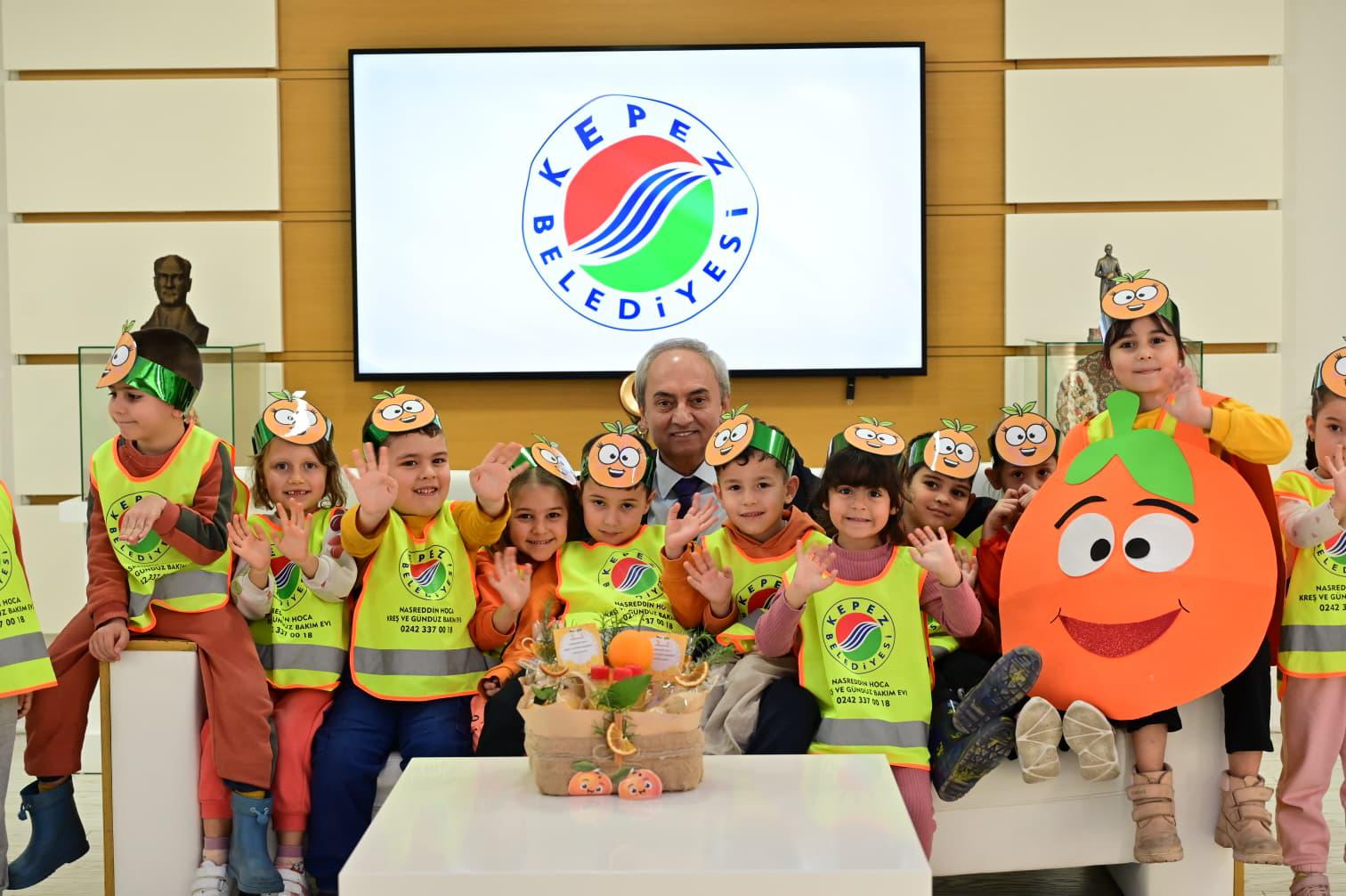 Kepez’in Kreş Öğrenciler Yerli Malı Hastası’nı Kutladı (4)