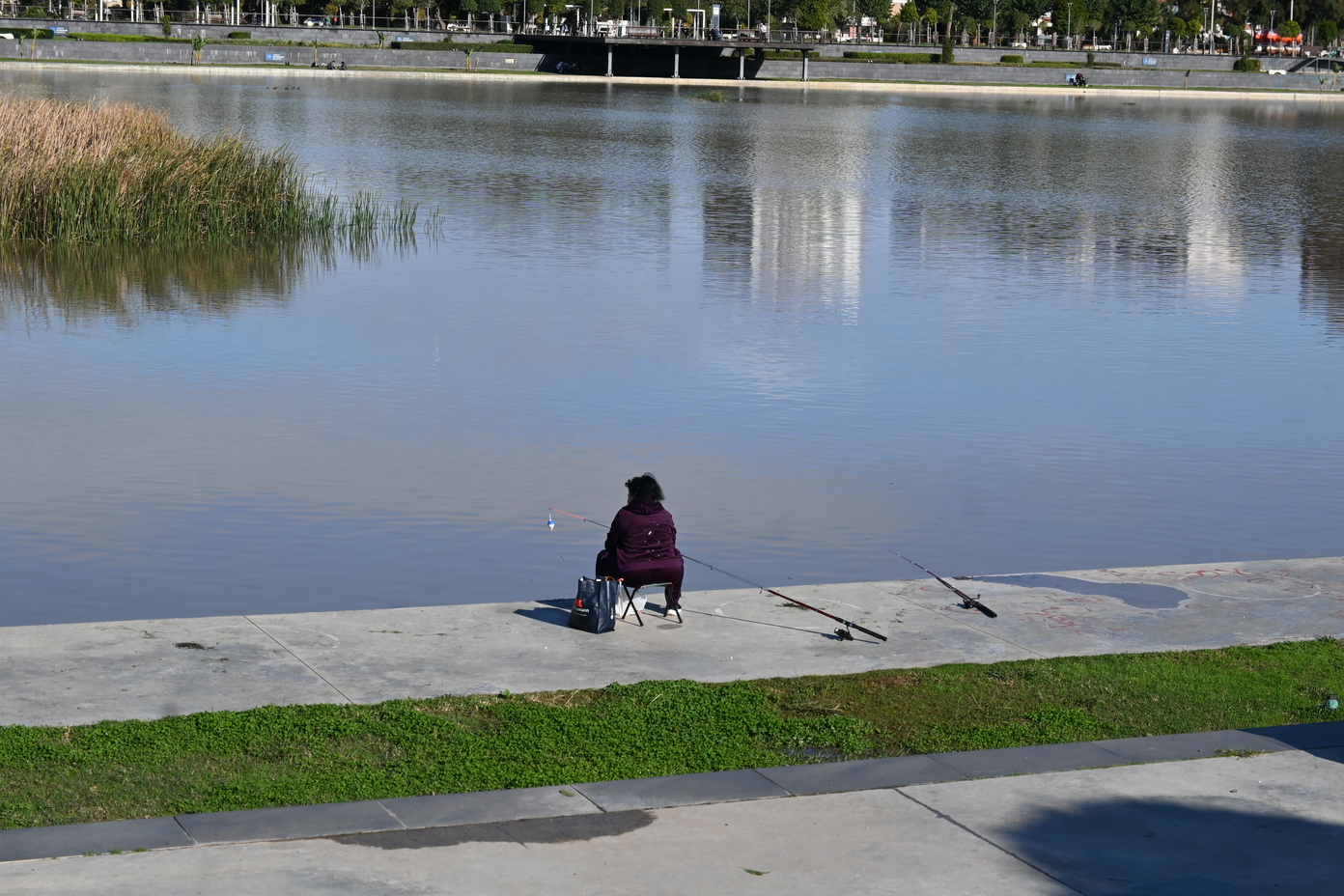 Konyaaltı’nda Boğaçayı Amatör Balıkçıların Gözde Noktası Oldu (3)