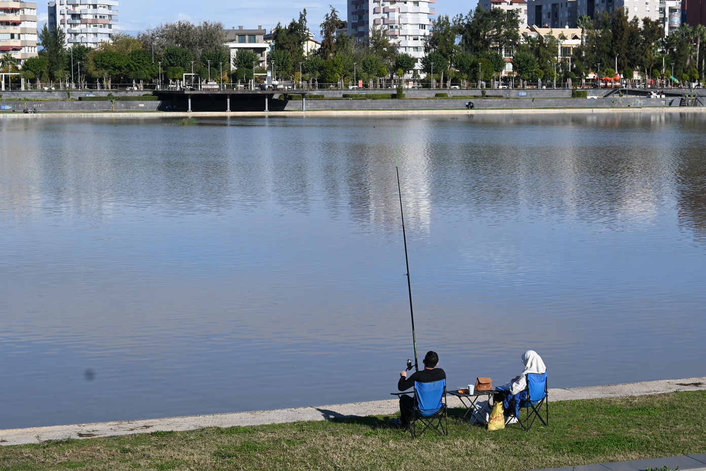Konyaaltı’nda Boğaçayı Amatör Balıkçıların Gözde Noktası Oldu (4)