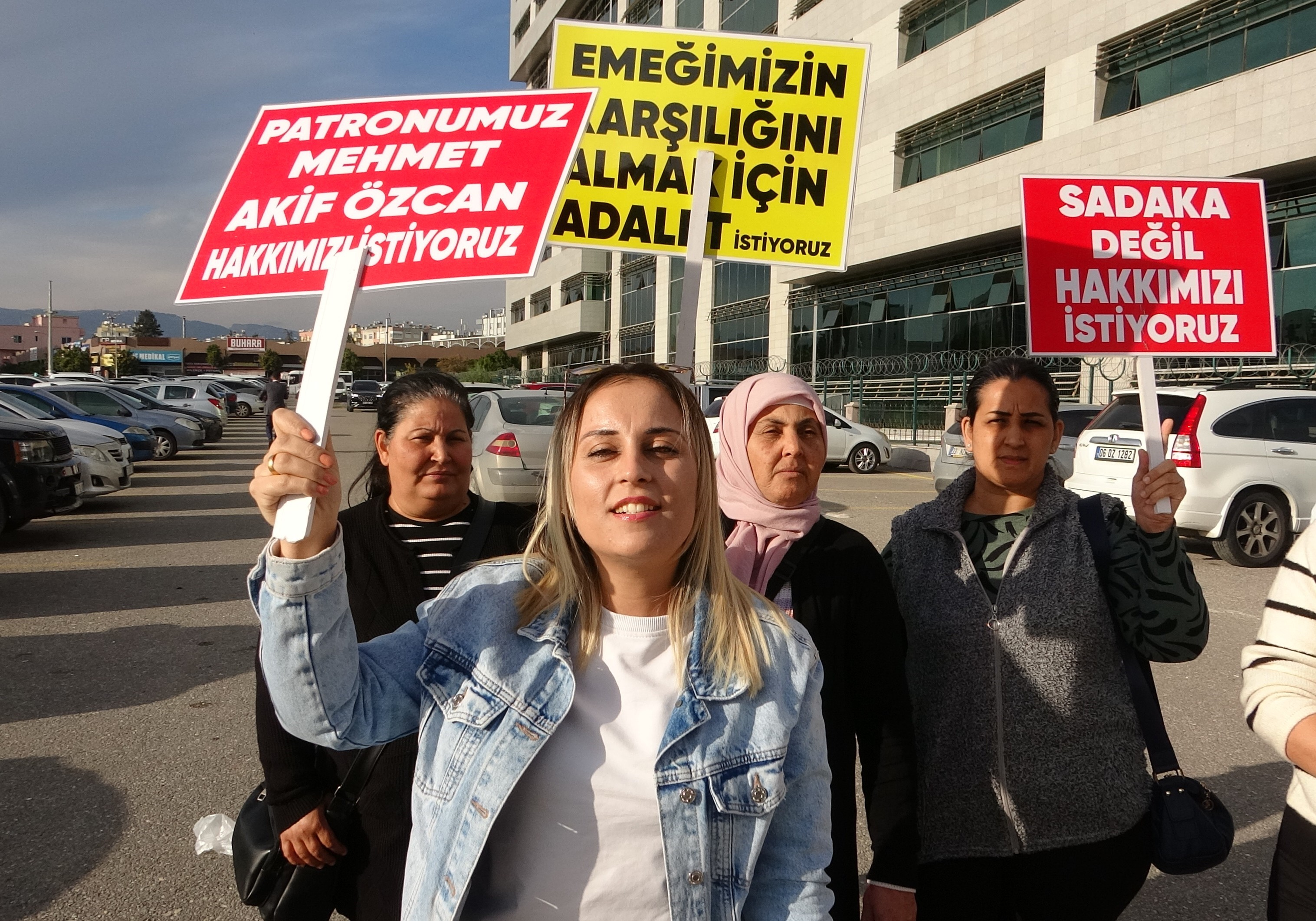 Maaşlarını Alamayan Işçiler Eylem Yaptı (5)