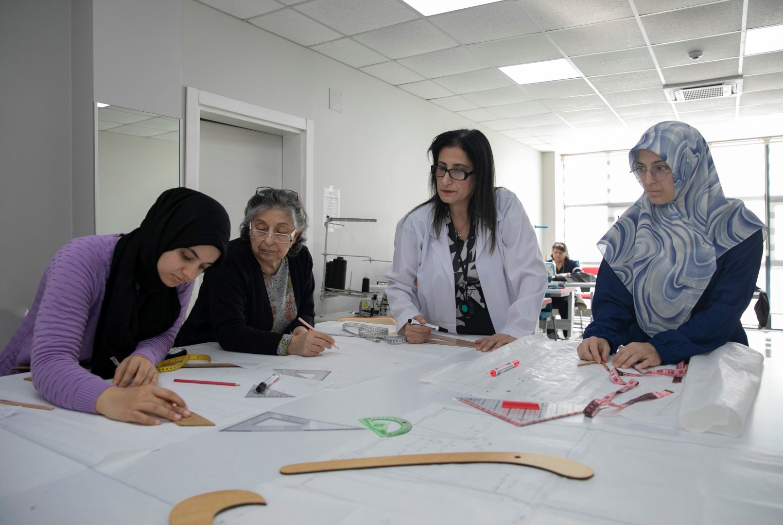 Mersin'de Giyim Üretim Kurslarına Büyük Ilgi (1)