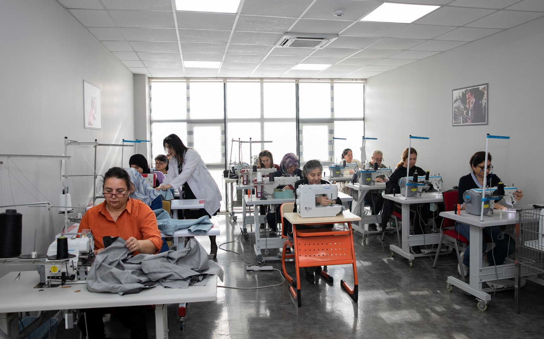 Mersin'de Giyim Üretim Kurslarına Büyük Ilgi (2)