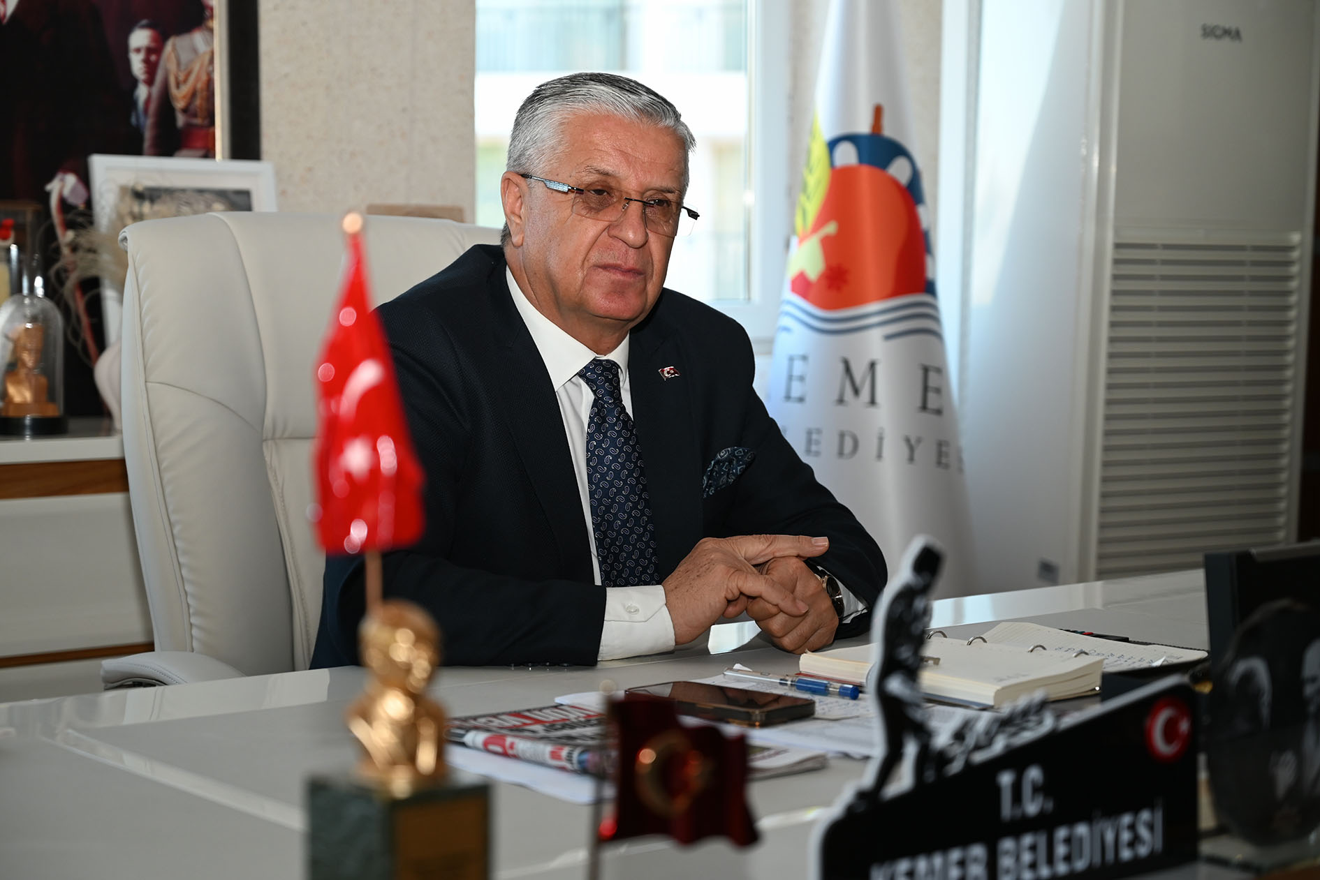 Öğrencilerden Başkan Topaloğlu’na Teşekkür Ziyareti (1)