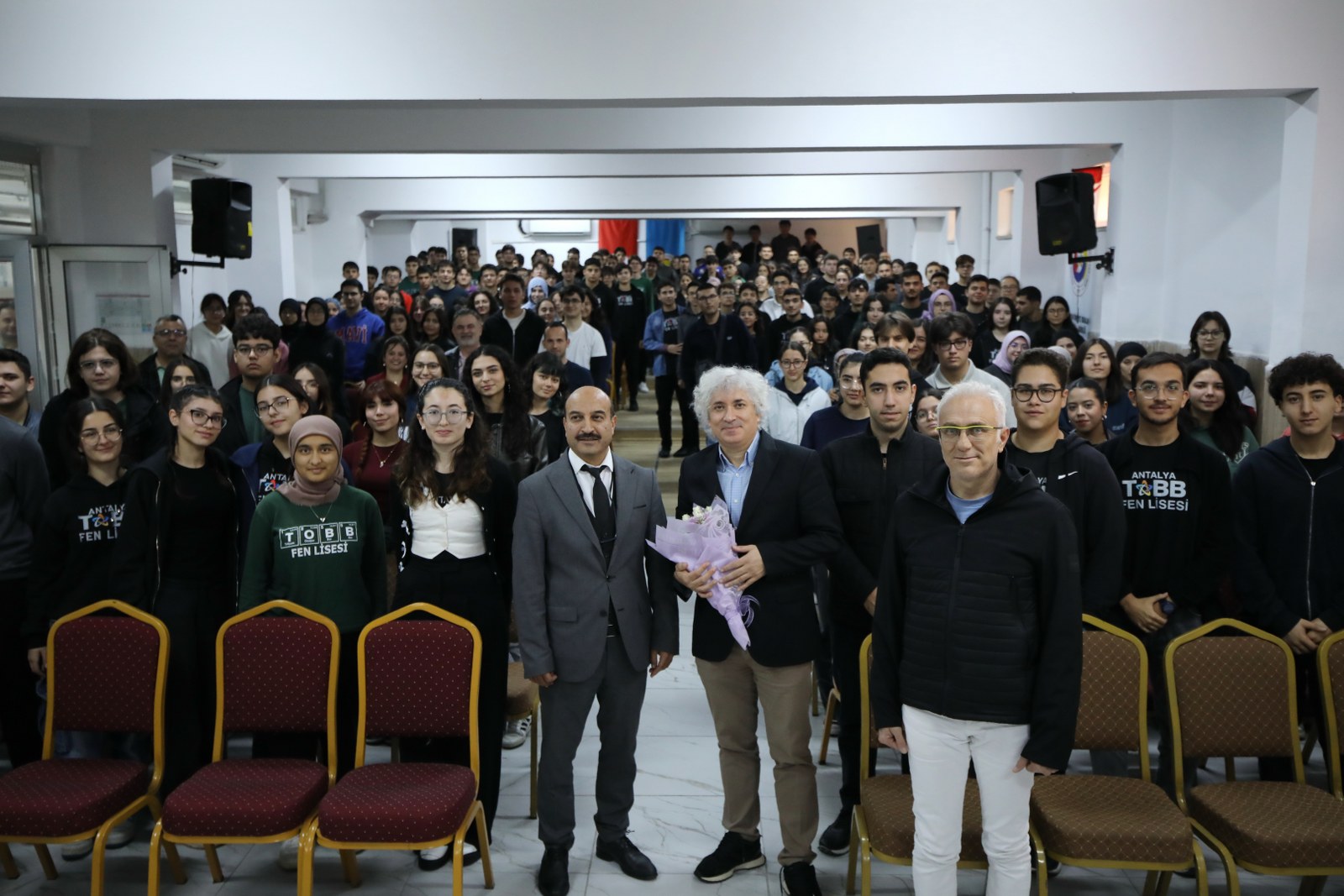 Prof. Dr. Ömer Özkan, Tobb Fen Lisesi Öğrencileriyle Bir Araya Geldi (1)