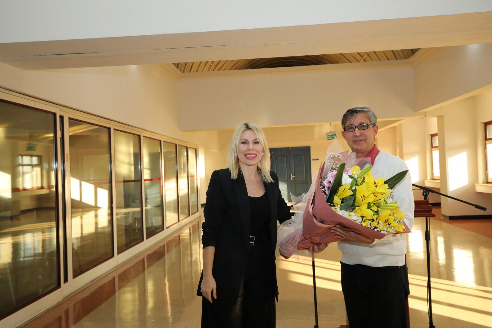 Rektör Özkan Engelli Çalışanlarla Bir Araya Geldi (1)