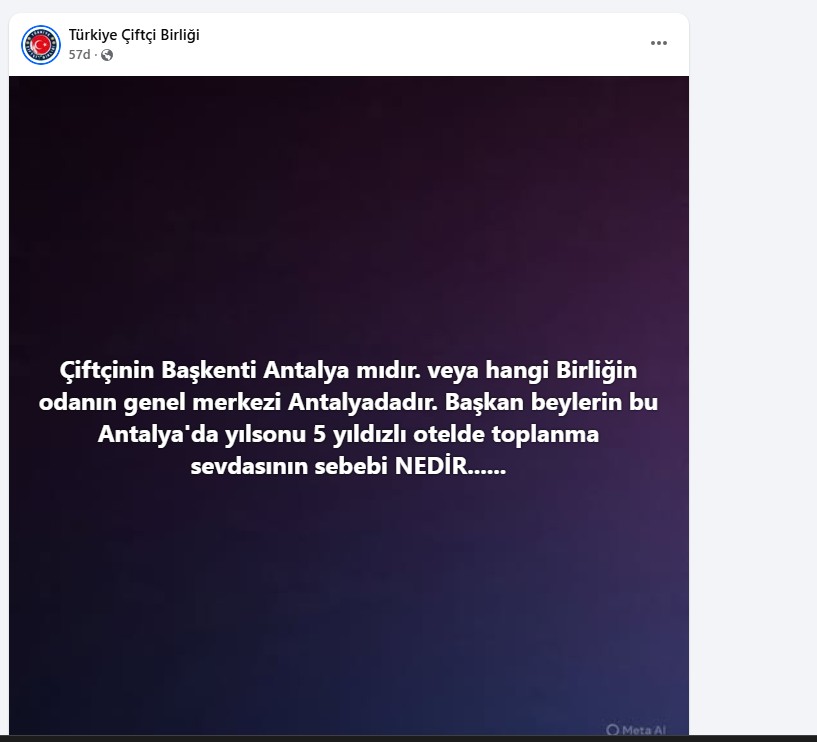 Turkiye Ciftci Birligi Antalya Tarimin Baskenti Mi (2)