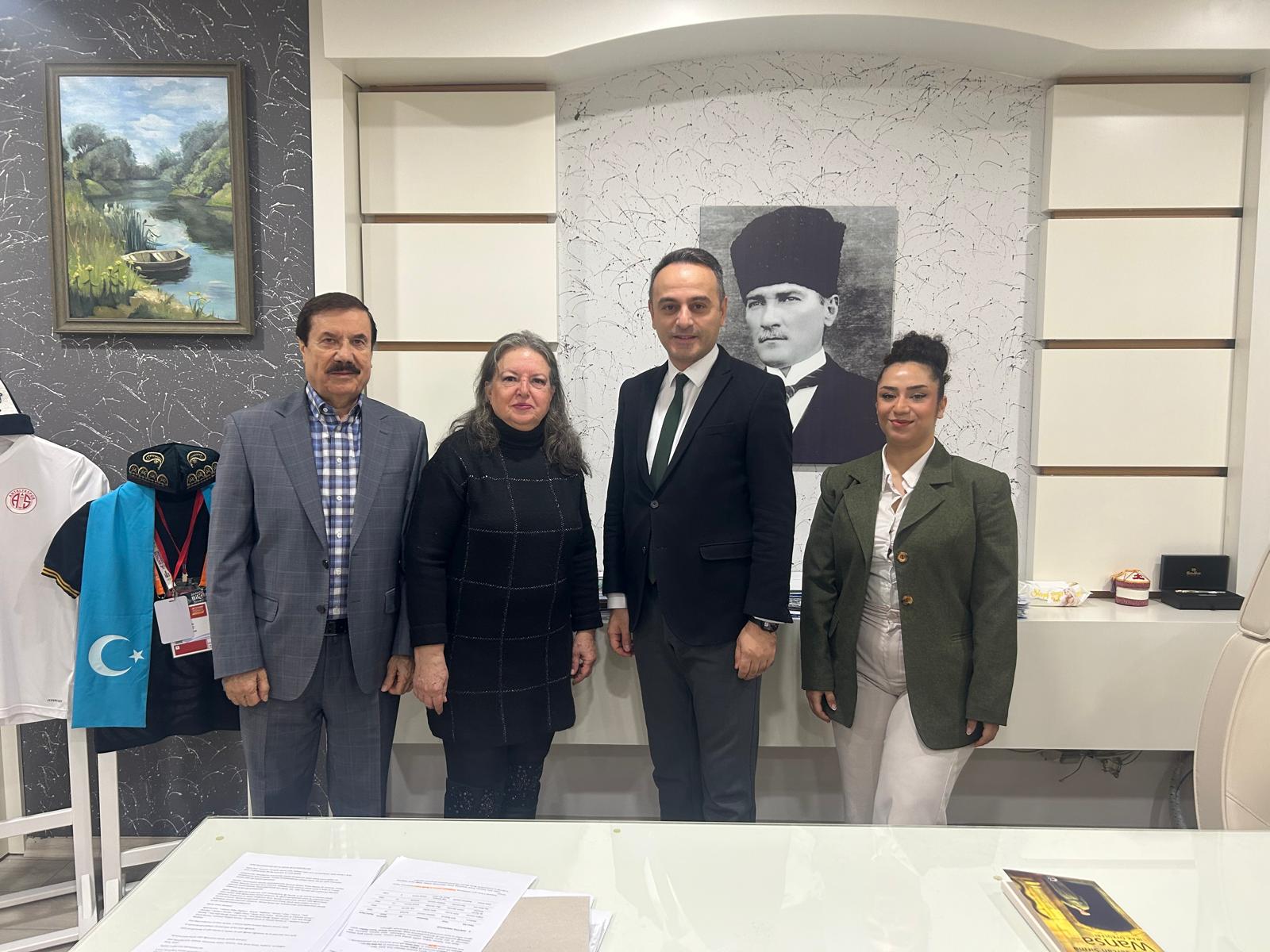 Us Der’den Kepez Belediyesi’ne Anlamlı Ziyaret… Kepez Kültür Sanat Ile Sosyalleşecek (1)