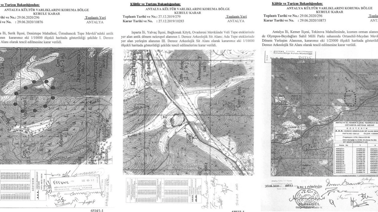 Antalya’da 3 Ilçede 14 Alan Koruma Altına Alındı (1)-1