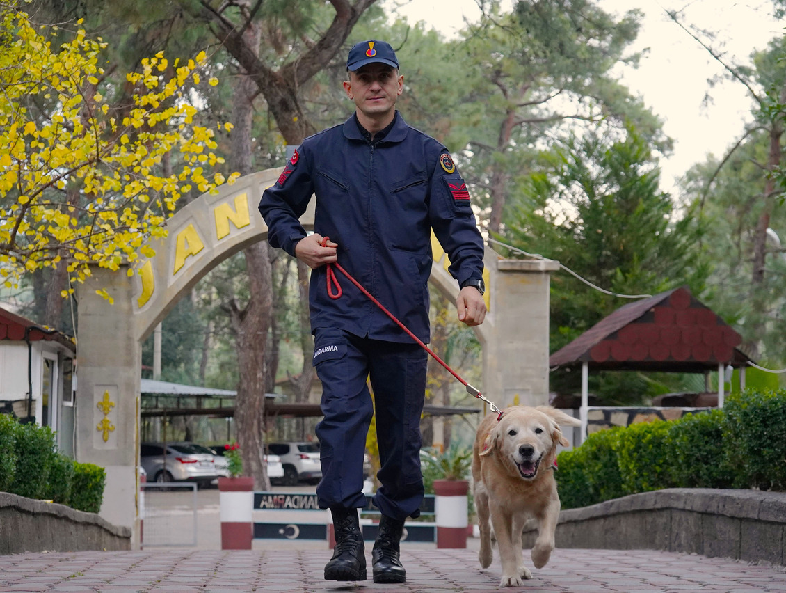 Antalya’da 8 Yılda 48 Canlıyı Kurtaran Jak Köpeği Ocak Emekliliğe Ayrıldı (2)-1