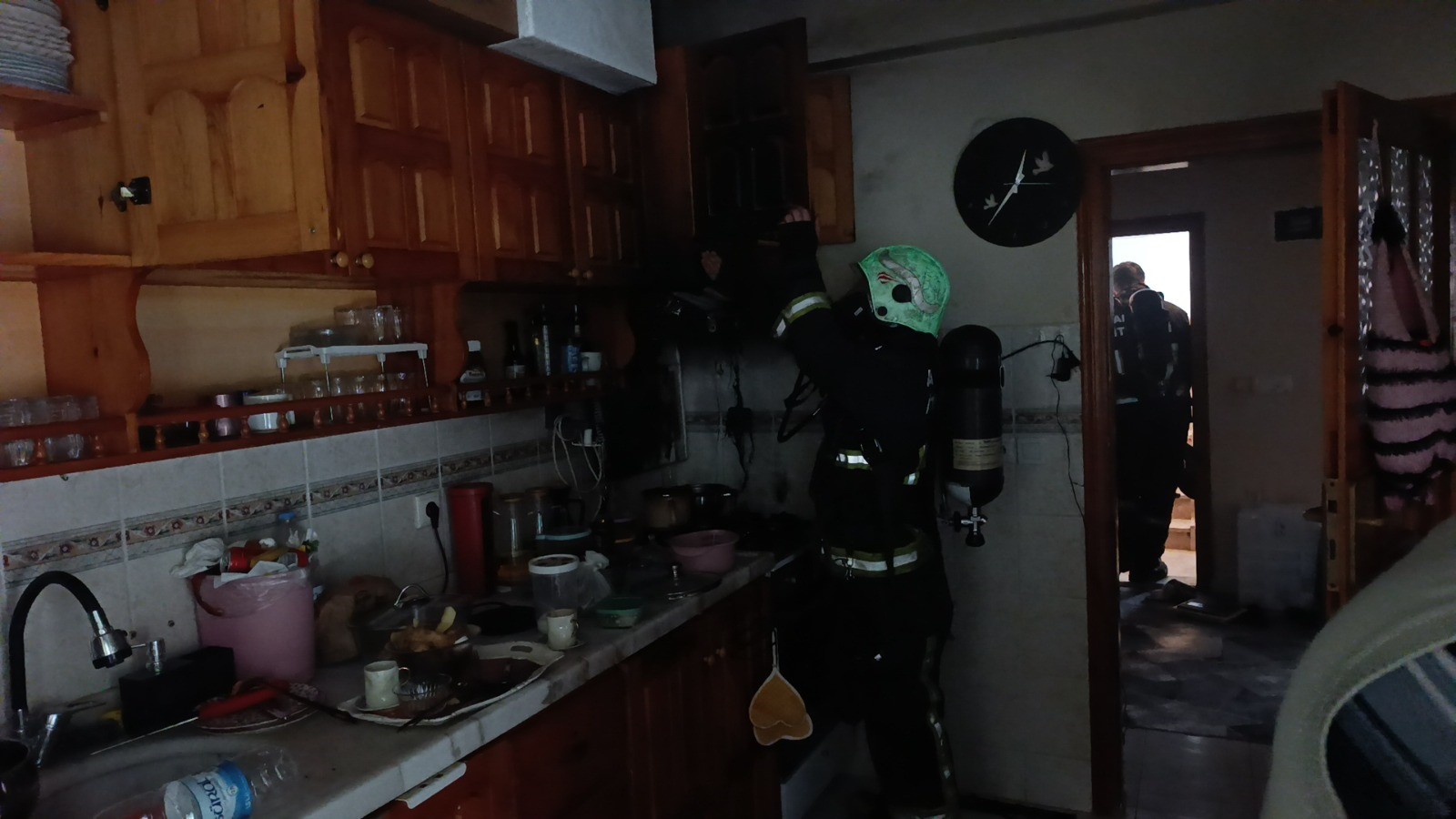 Antalya’da Ocaktaki Tencere Alarma Geçirdi (2)