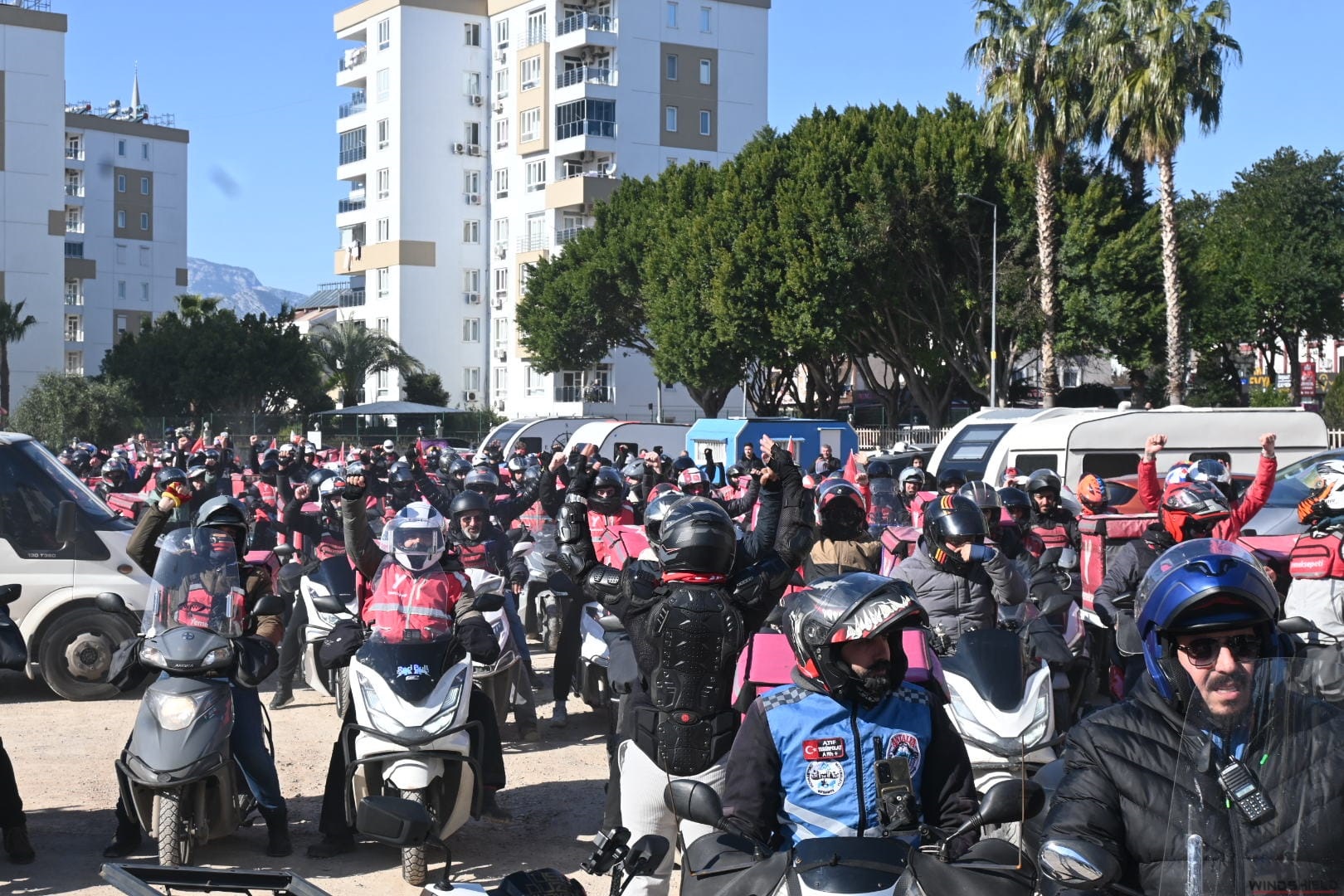 Antalya’da Yemeksepeti Eylemi (6)