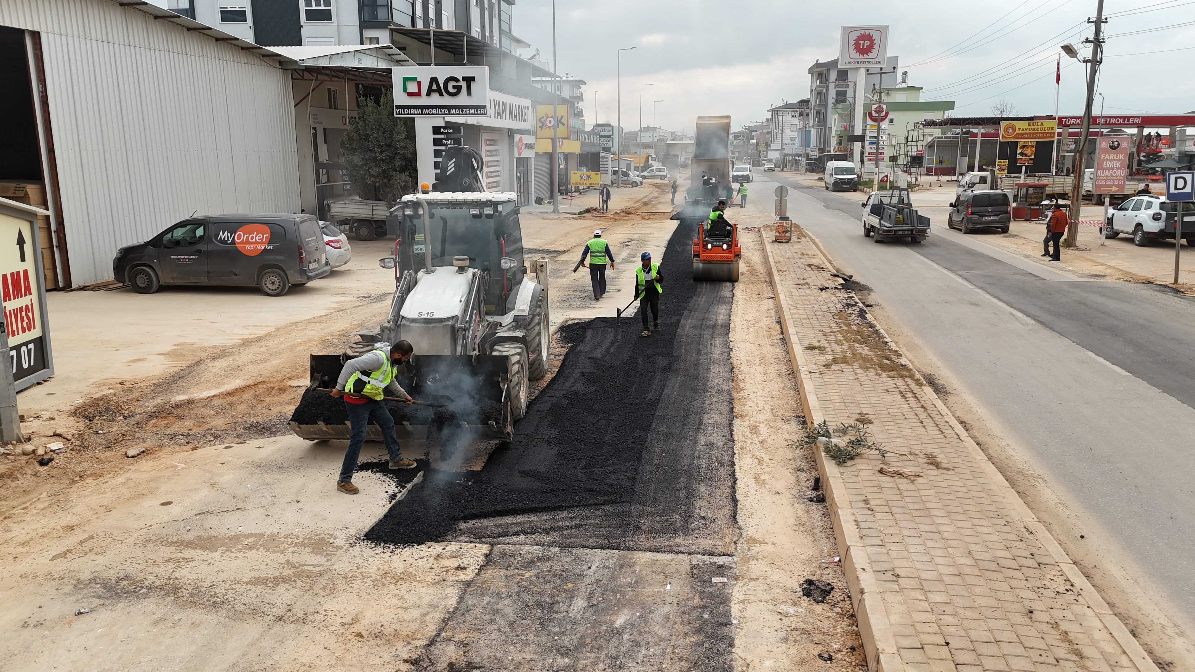 Antalya’ya Yeni Yollar Yapılmaya Başlandı (1)