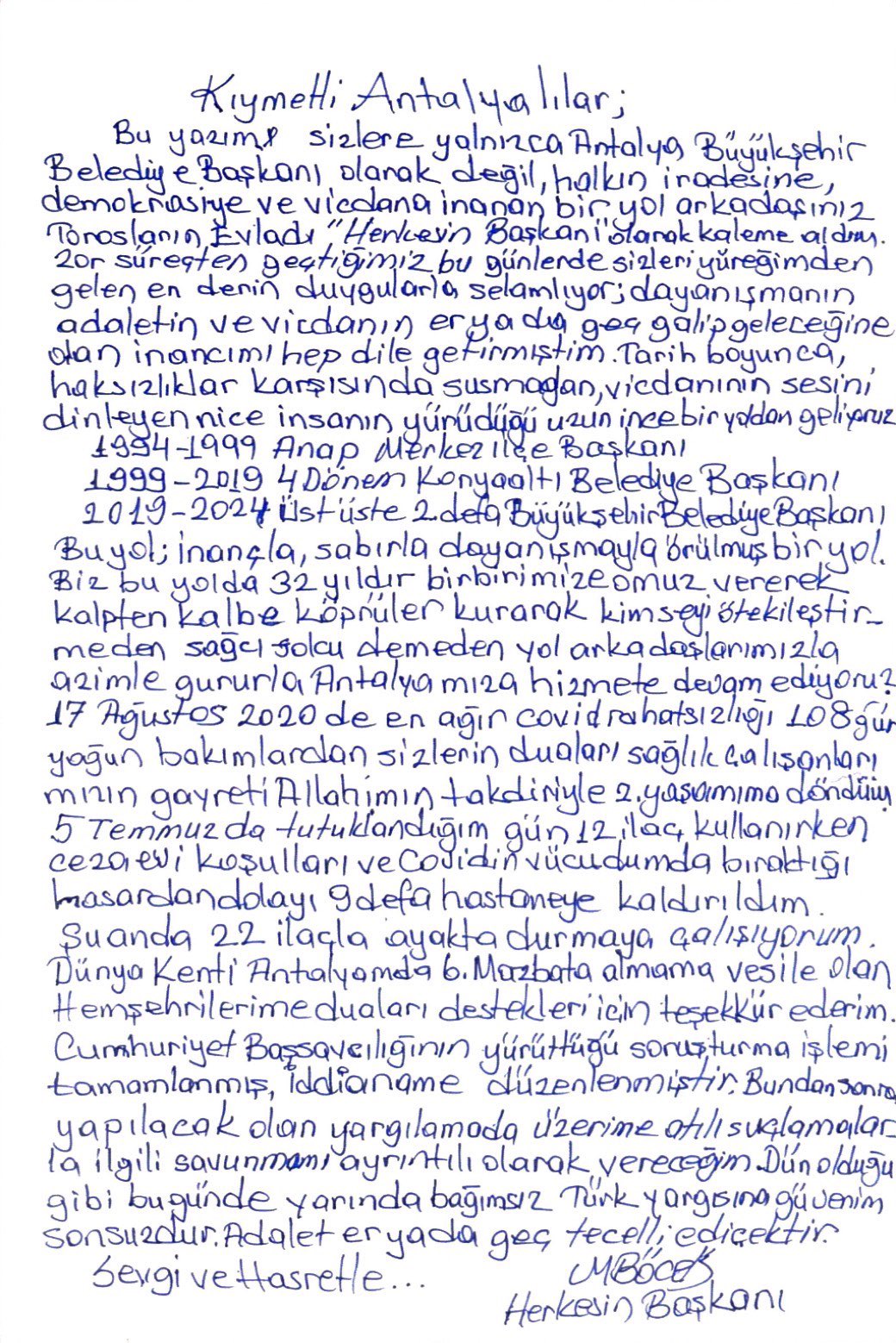 Baskan Bocekten Iddianame Aciklamasi (1)