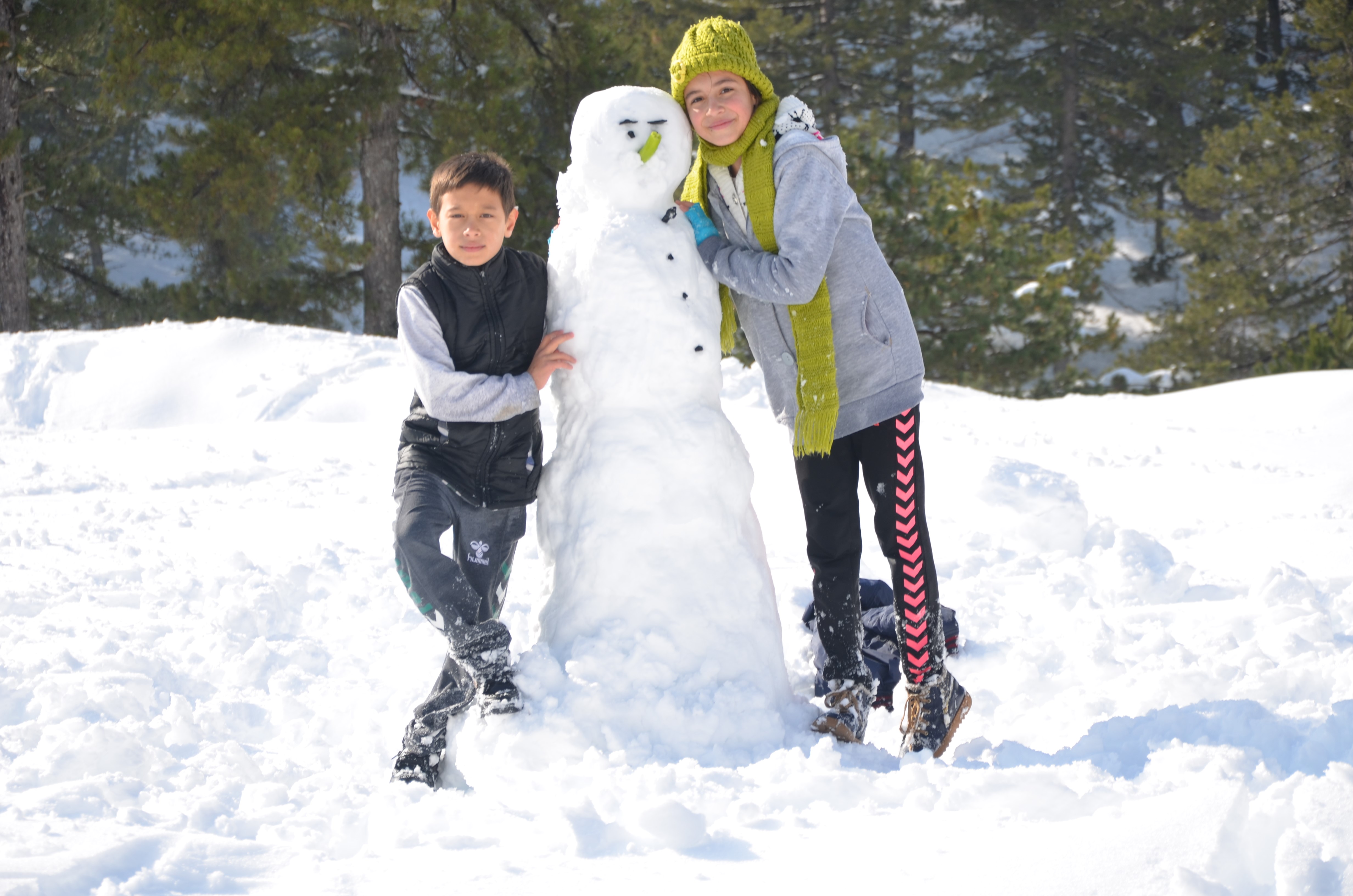 Kara Hasret Kent Antalya’da Kar Sevinci (8)