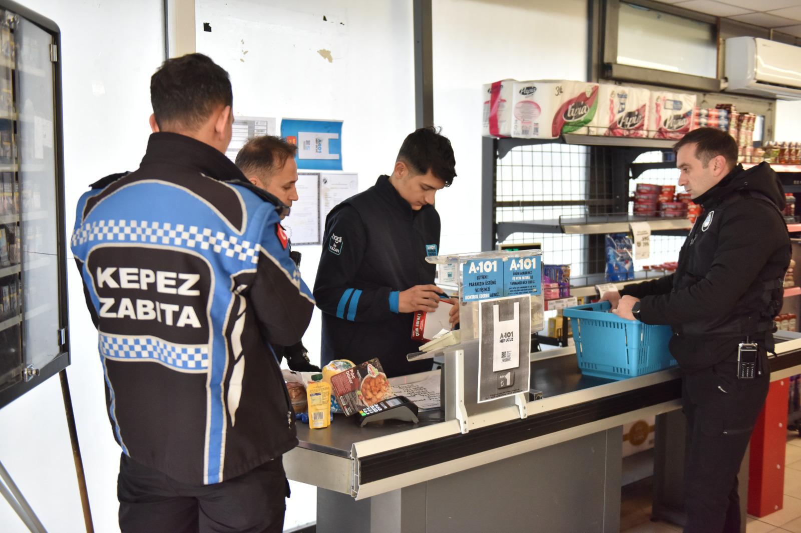 Kepez Belediyesi’nden Marketlere Baskın (3)