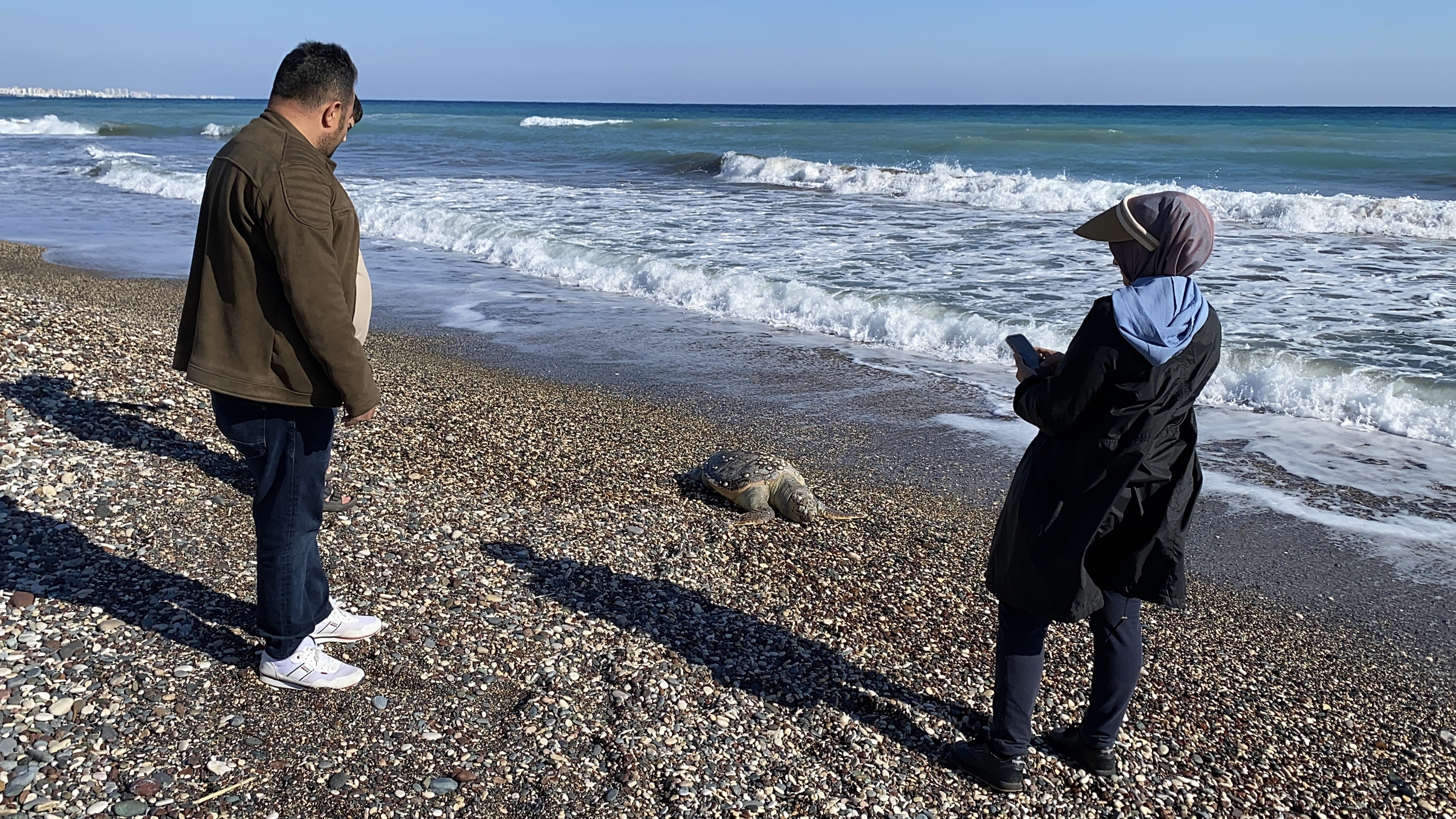 Mersin Sahilinde Üzücü Olay (2)