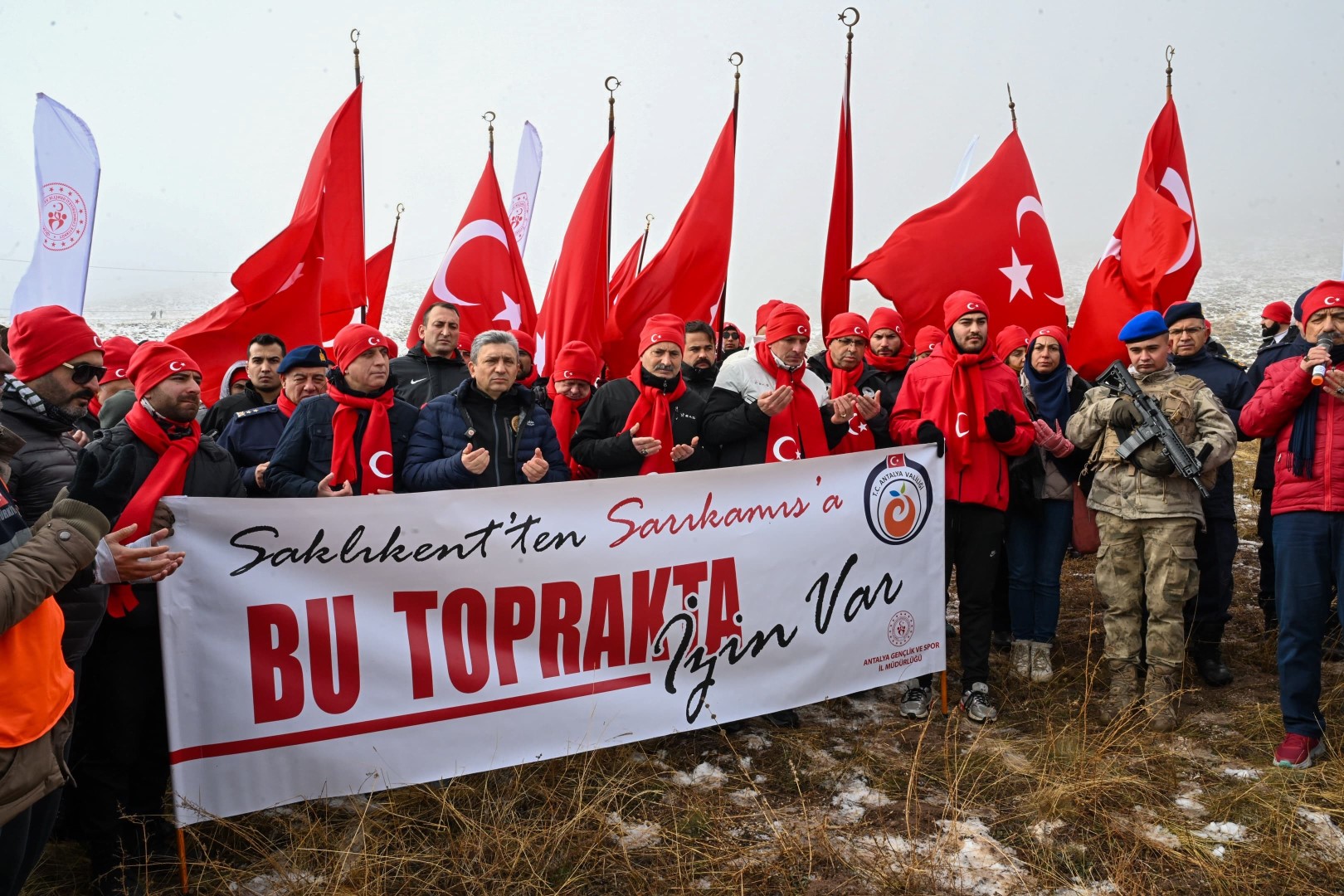 Sarıkamış Şehitleri Antalya'da Anıldı (3)