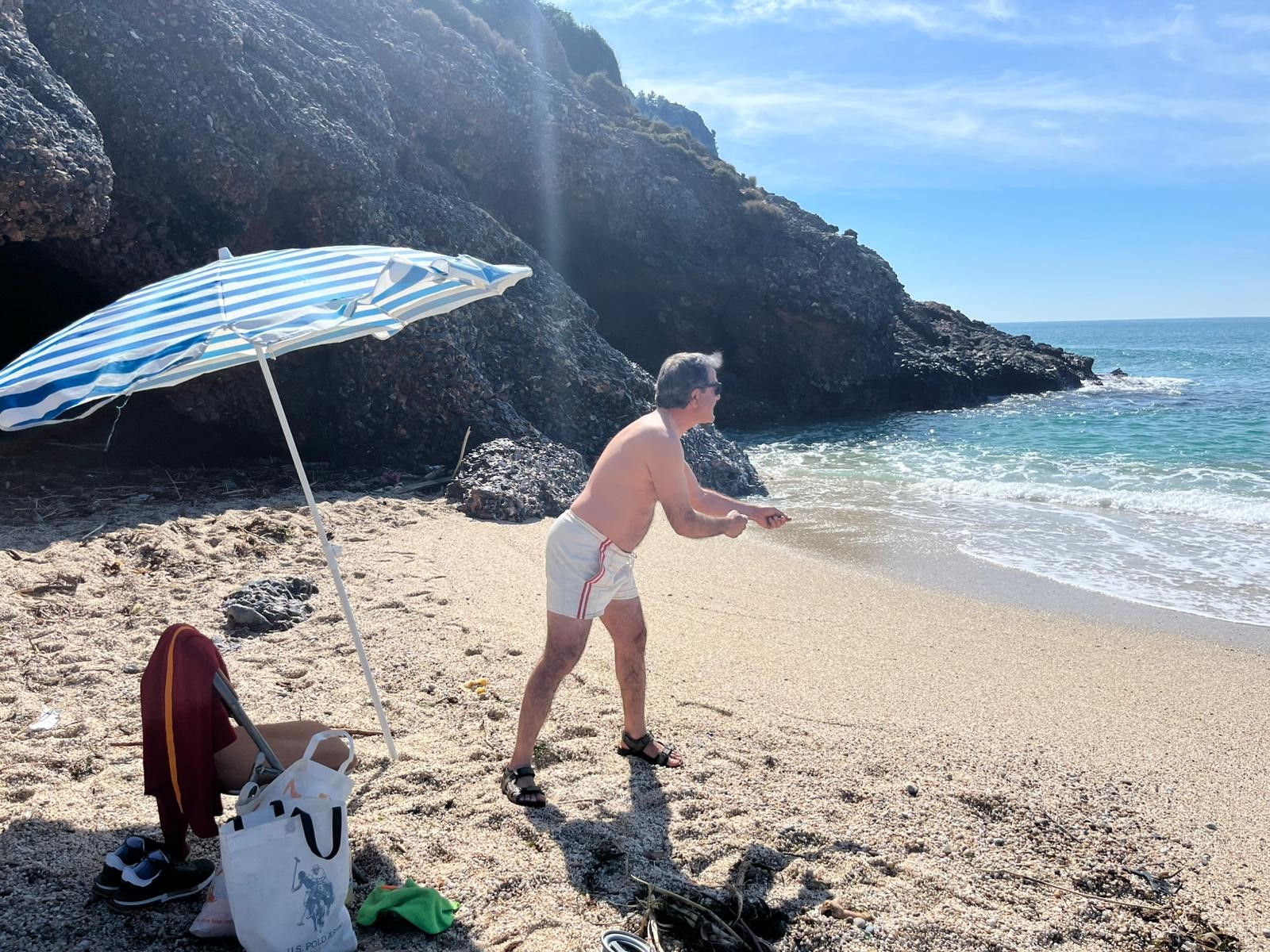 Alanya'da Şubat Ortasında Deniz Keyfi (1)