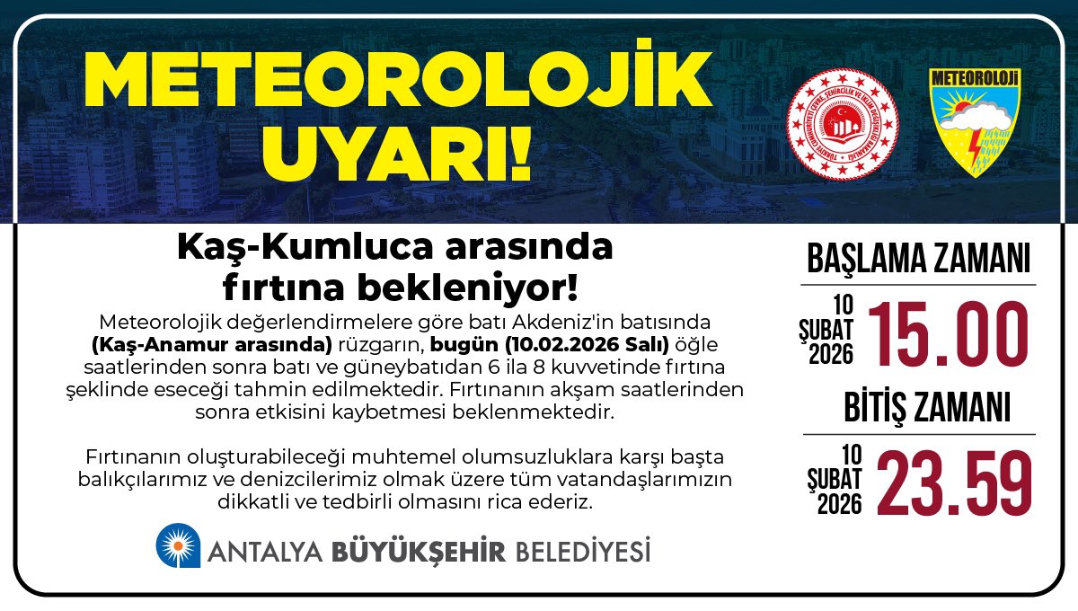 Antalya Firtina Uyariisi (2)