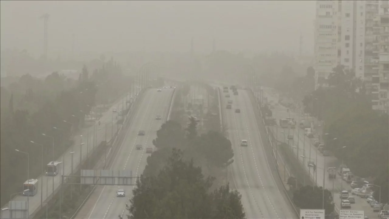 Antalya Için Toz Taşınımı Uyarısı (1)-1