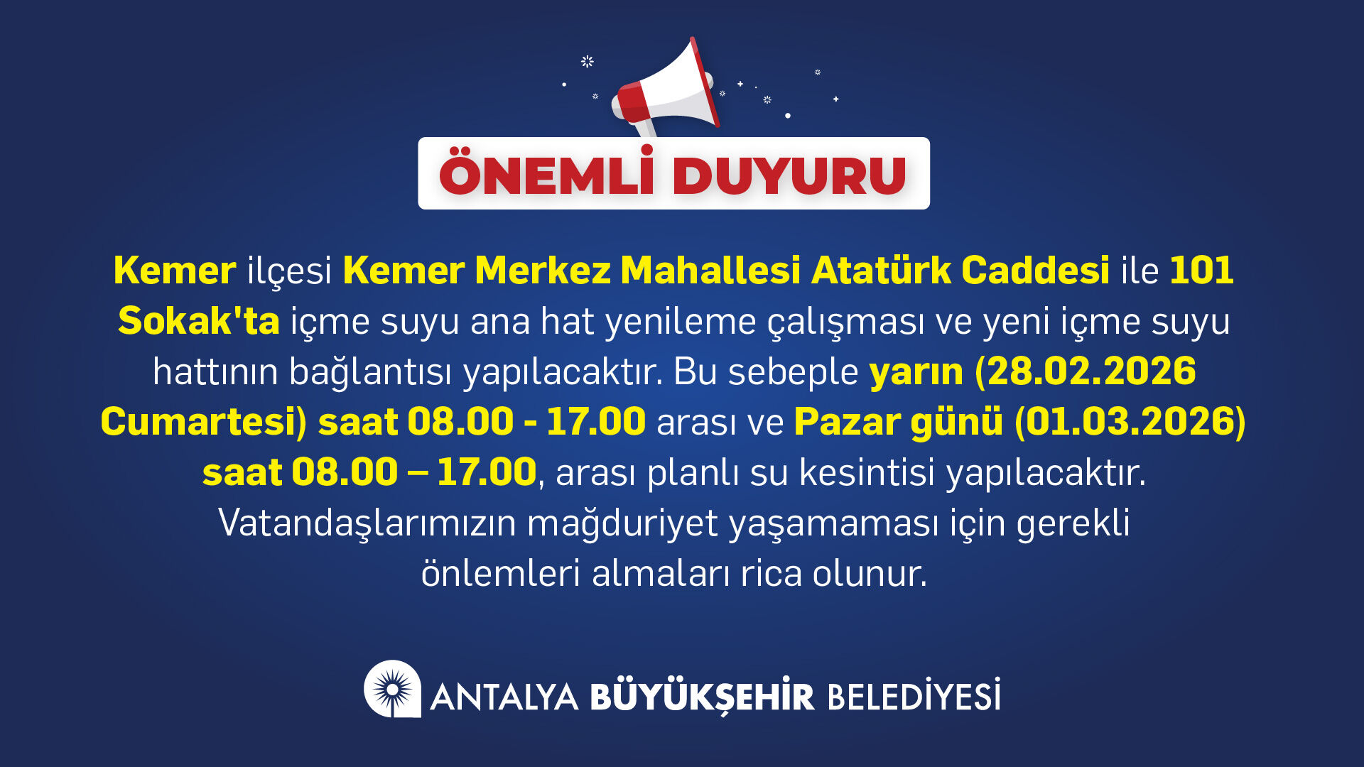 Antalya Su Kesintisi (1)-1