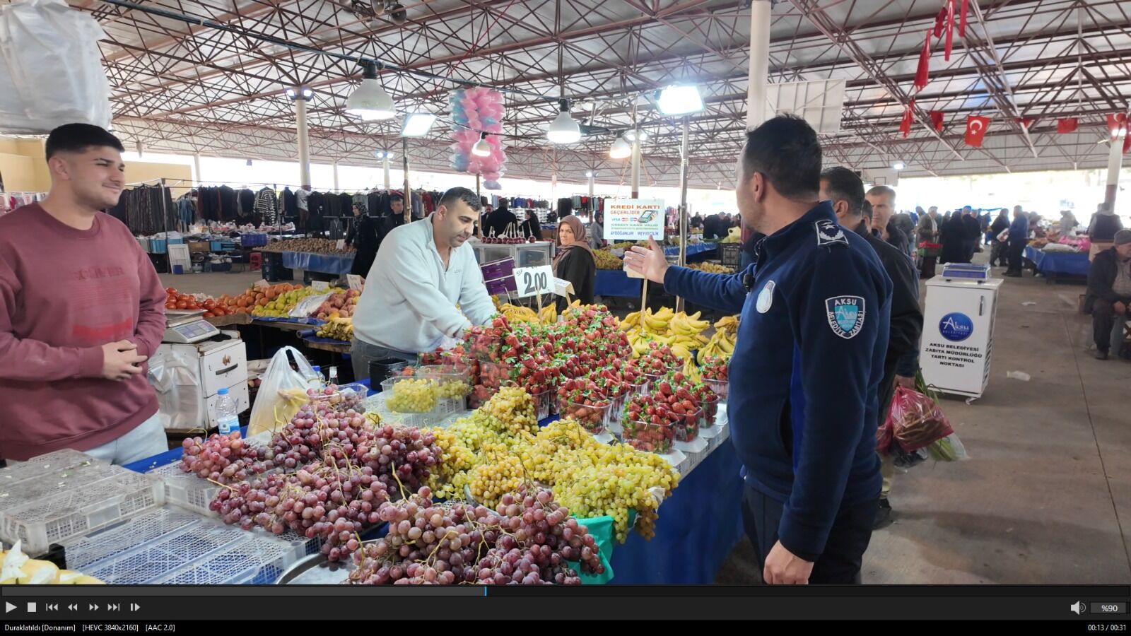 Antalya’da Pazarlar Inceleme Altına Alındı (1)