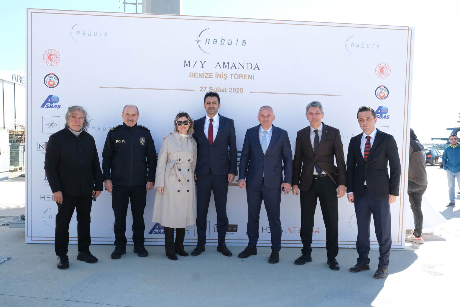Antalya’da Üretilen 50 Milyon Euro’luk Süper Yat ‘Amanda’ Denize Indirildi (2)
