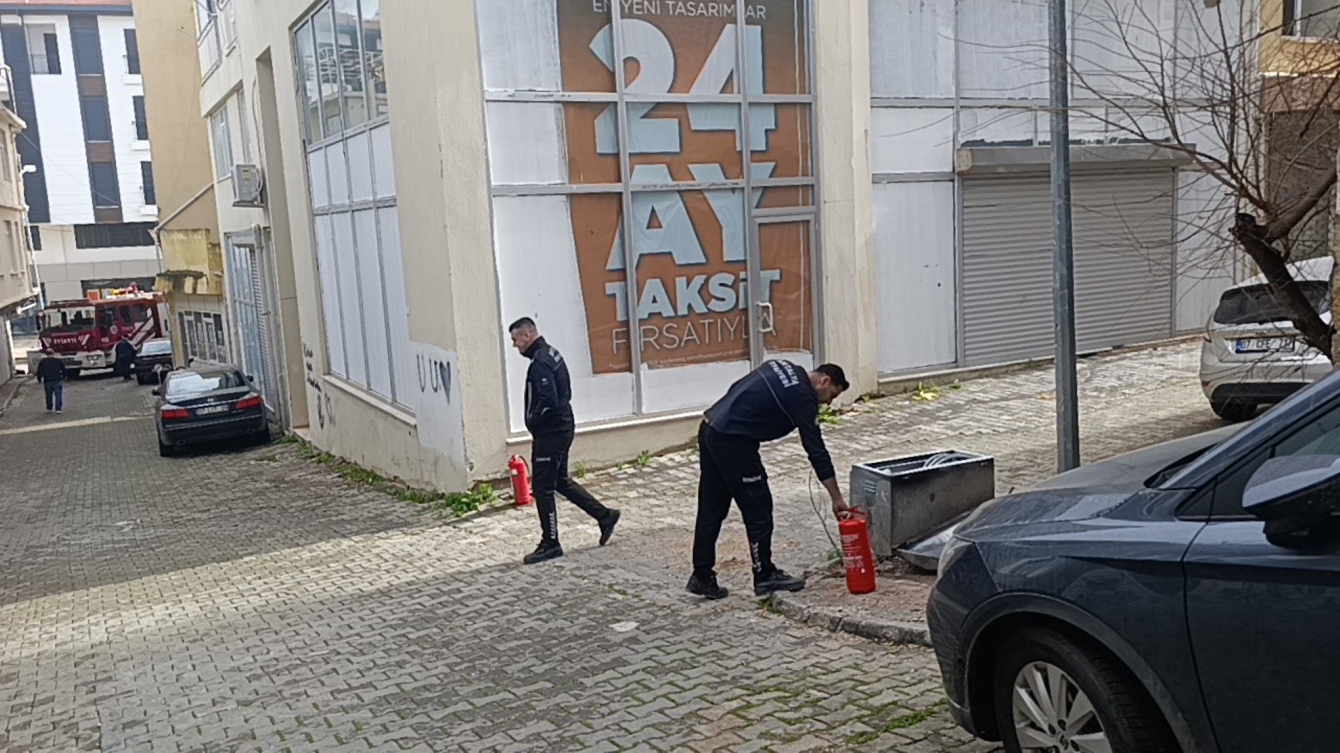 Antalya’daki Itfaiyeye Park Engeli (2)