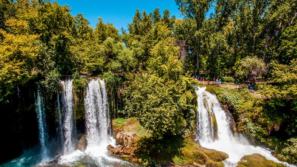 Antalya'nın Dünyaca Ünlü Şelalesi Kapatıldı (2)