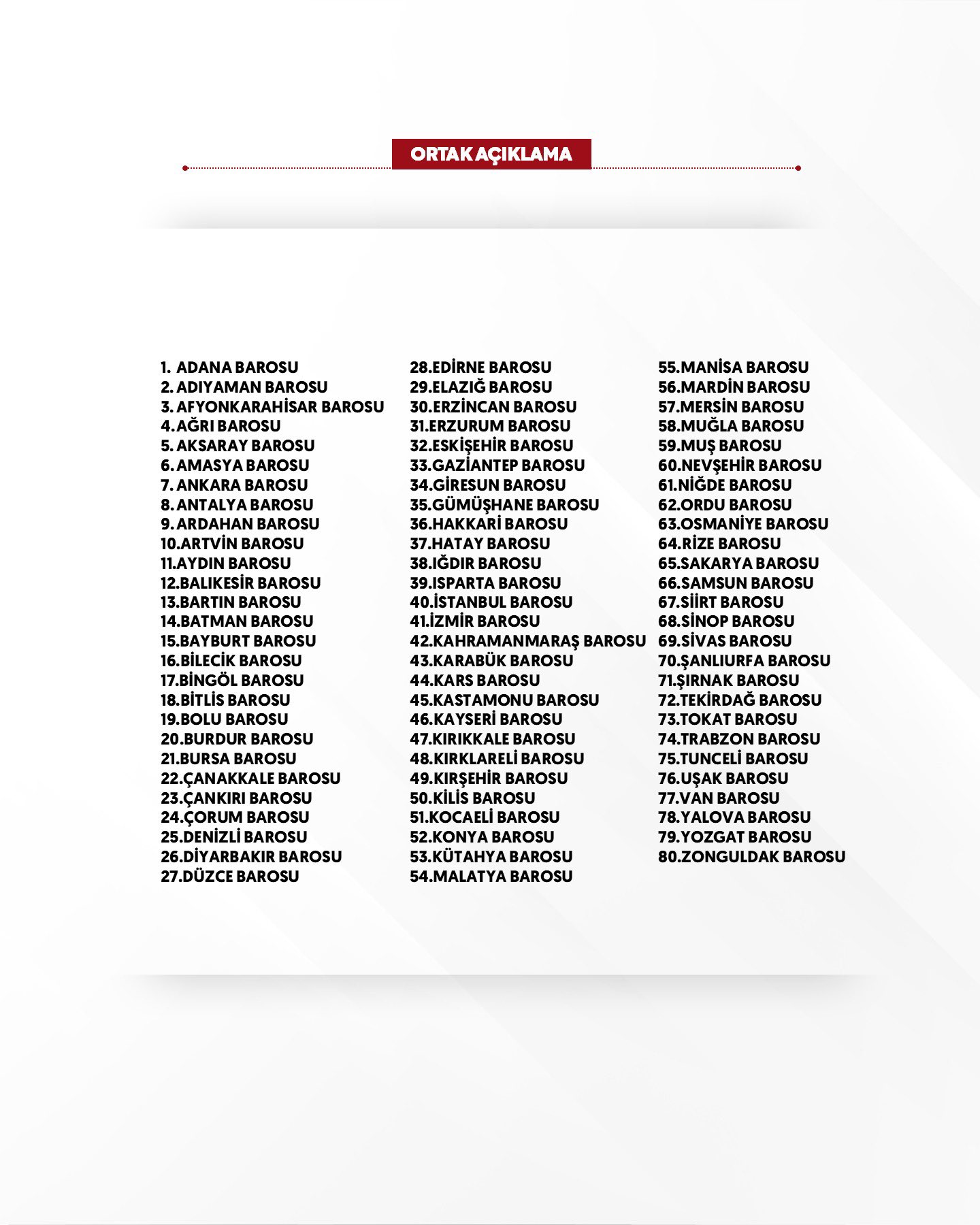 Barolar Adalet Bakani Tepki (2)