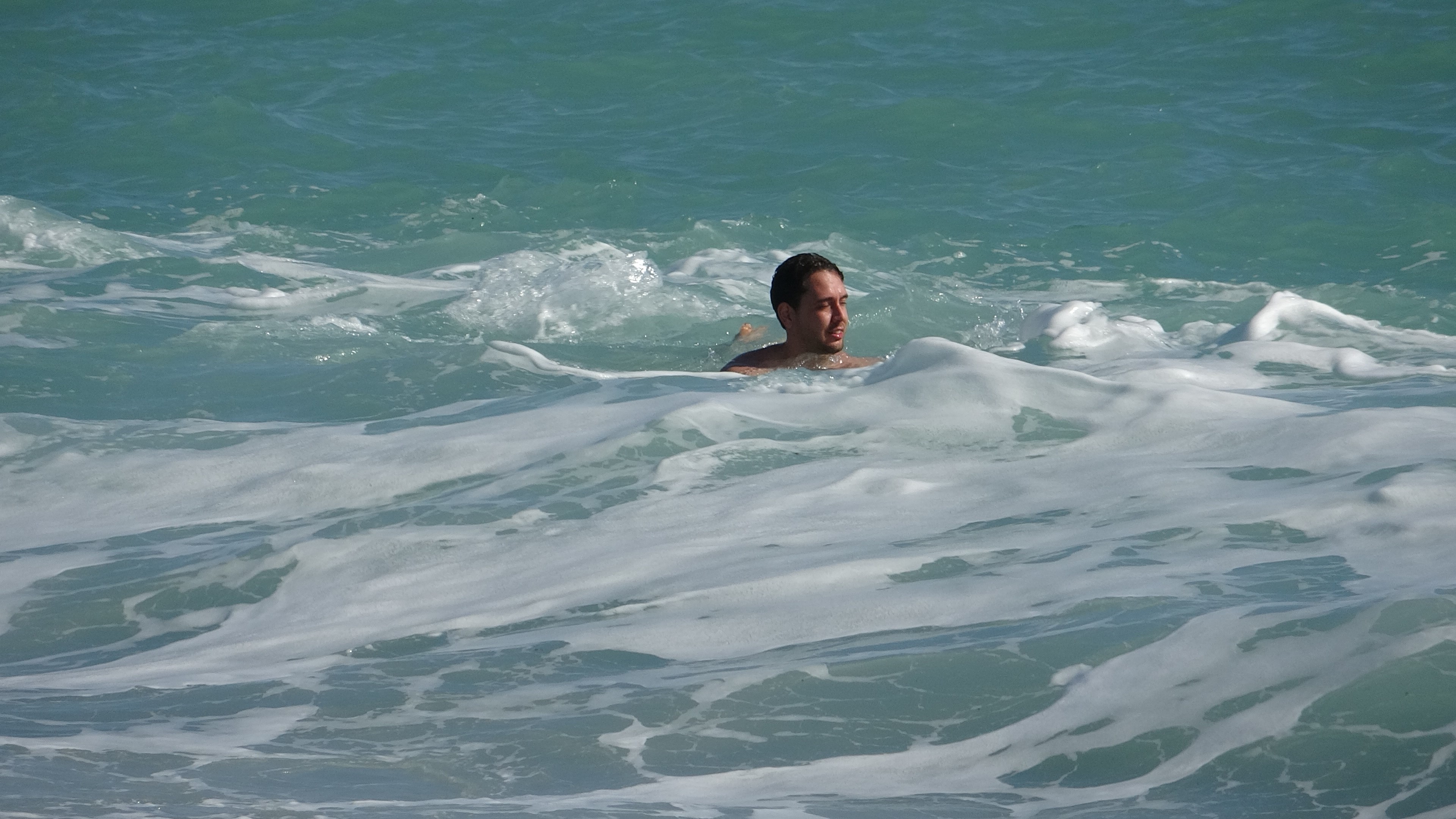 Fırtına Sonrası Antalya Konyaaltı’na Akın Etti (6)