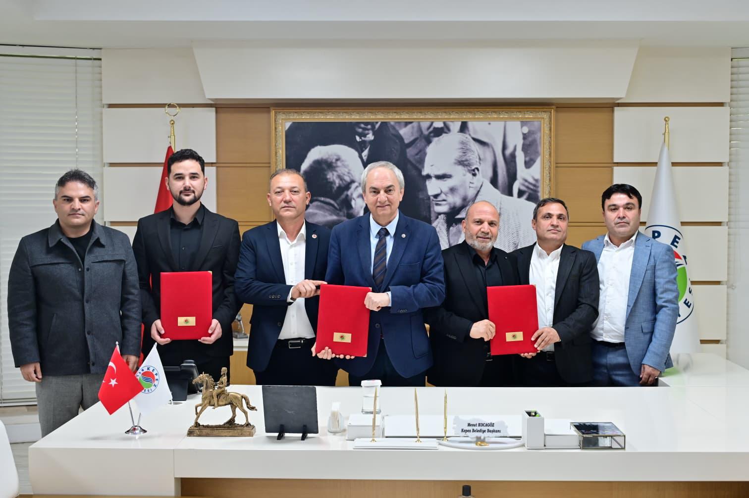 Kepez’in Iki Mahallesi Için Protokol Imzalandı (1)