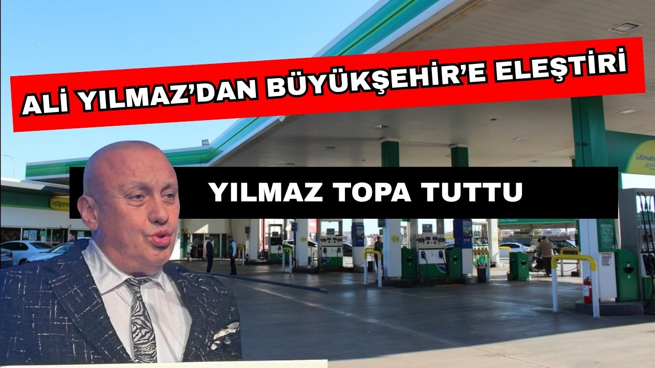 Ali Yılmaz Büyükşehir ve milletvekillerini topa tuttu
